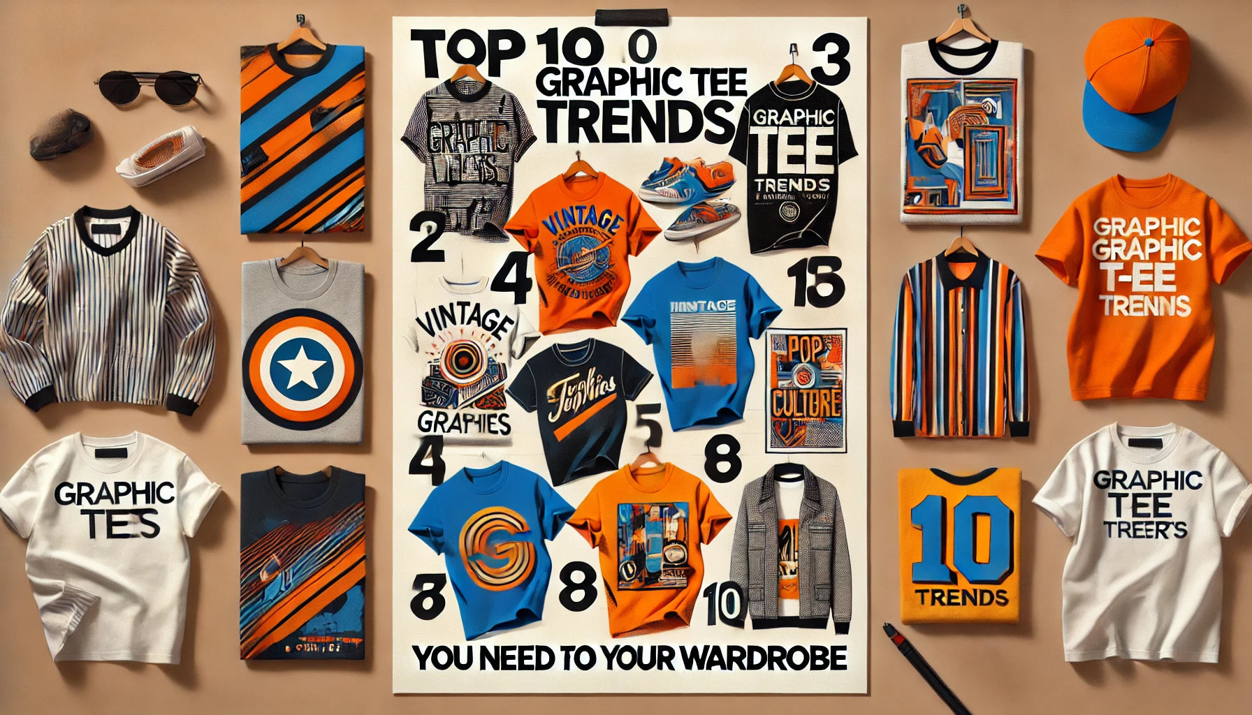 Top 10 Graphic Tee Trends You Need in Your Wardrobe