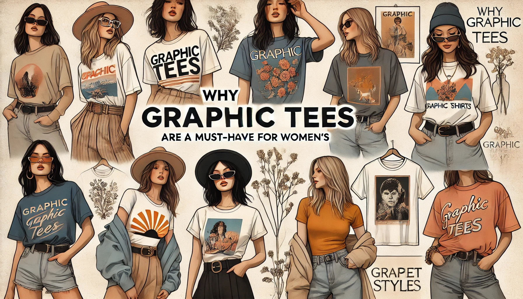 Why Graphic Tees Are a Must-Have for Women’s Wardrobes