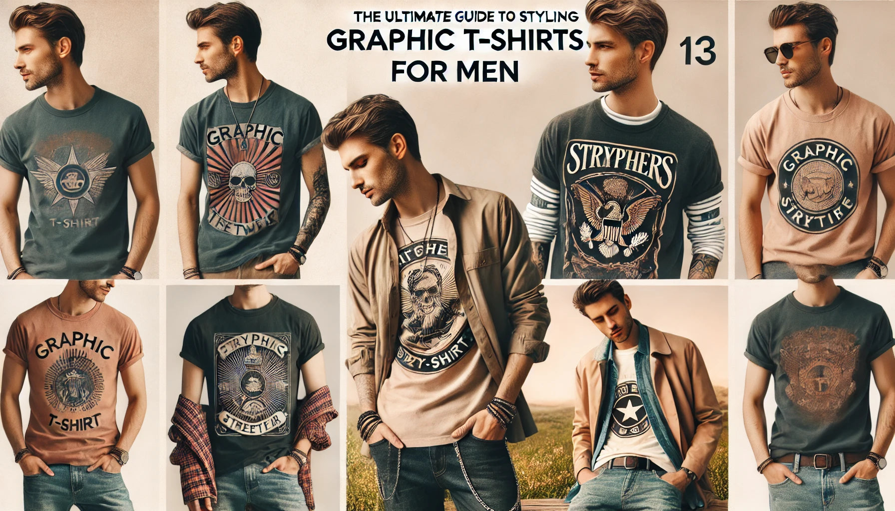 The Ultimate Guide to Styling Graphic T-Shirts for Men