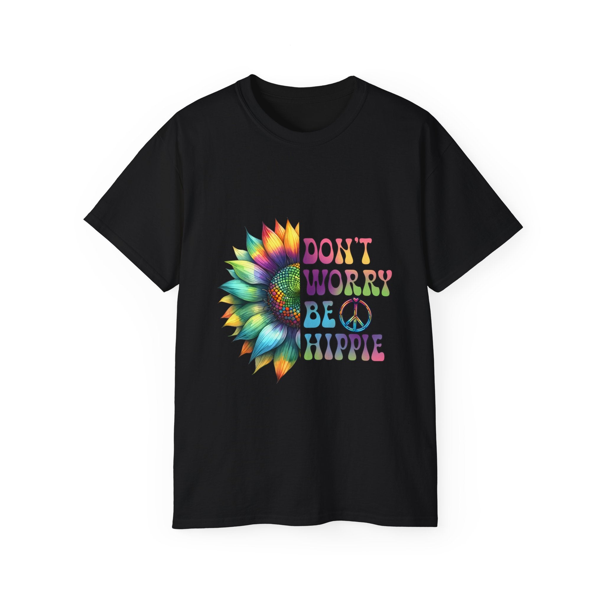 Dive into the hippie world with the hippie t-shirt: a journey back in time and community spirit.