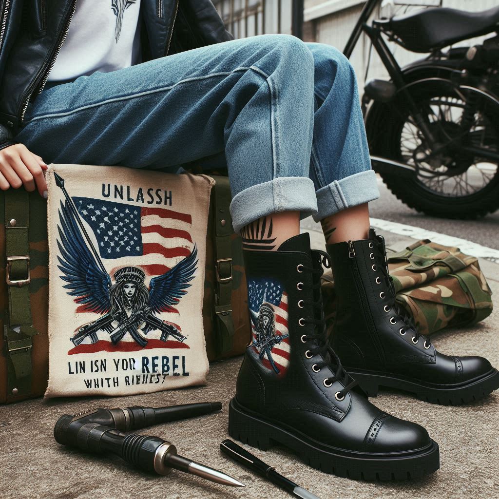 Unleash Your Inner Rebel: Styling Combat Boots with Confidence!