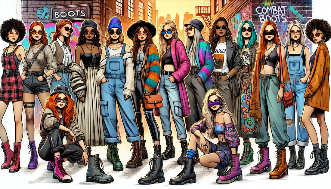 The Rise of Women’s Combat Boots: A Fashion Statement with a Purpose