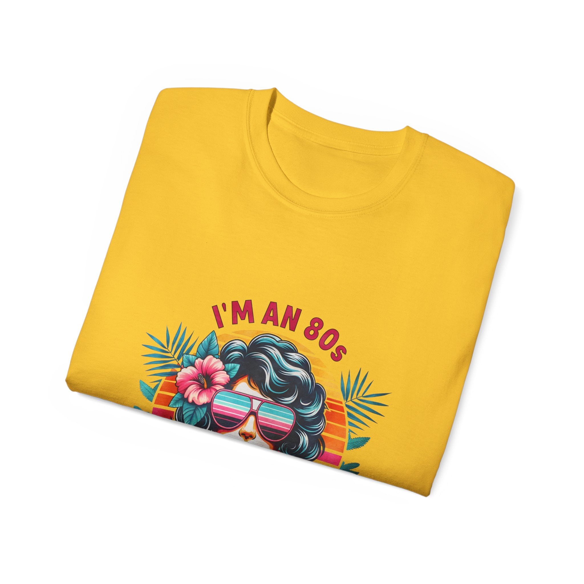 Vintage Retro 80's : I'm an 80s t-shirt