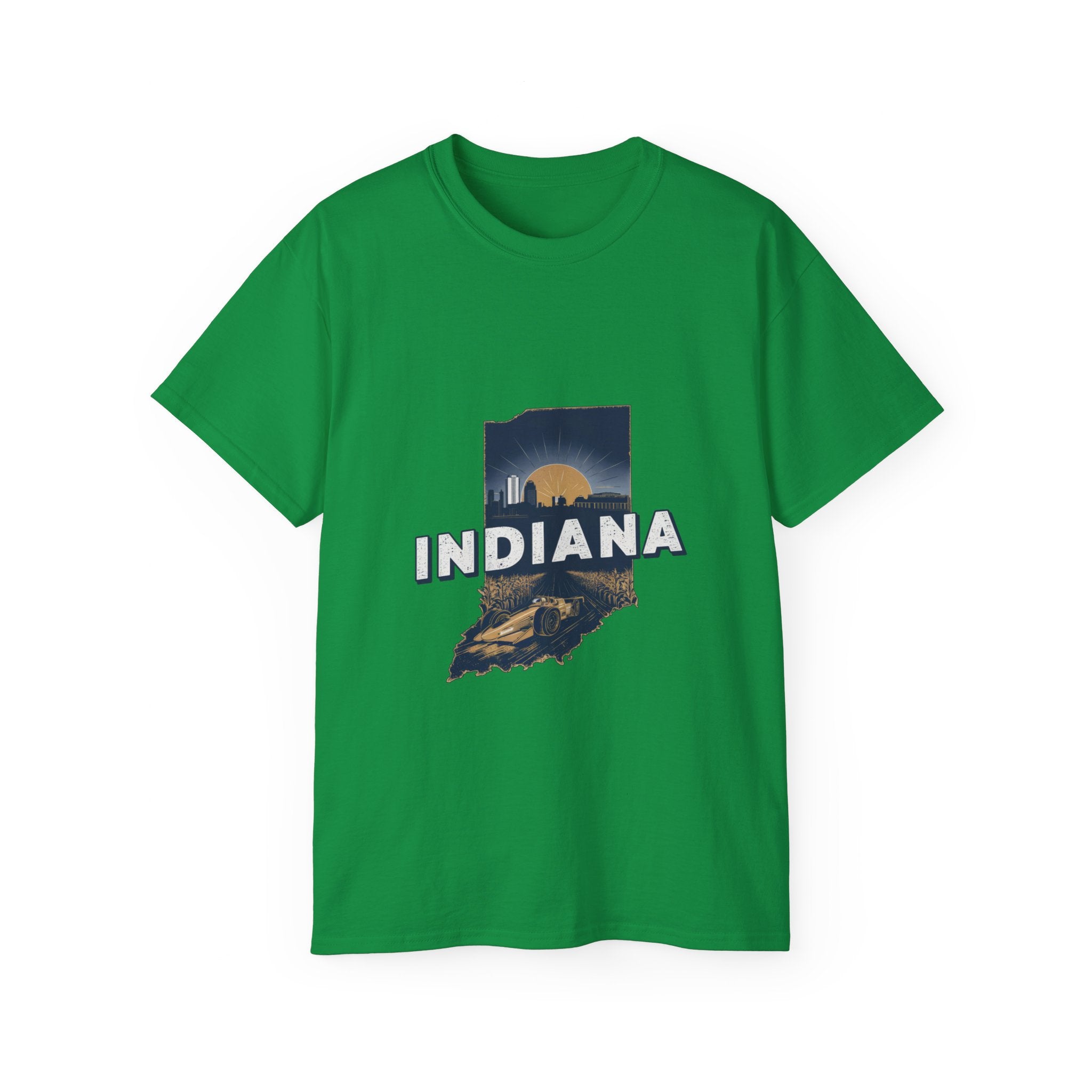 États américains emblématiques rétro : t-shirt Indiana