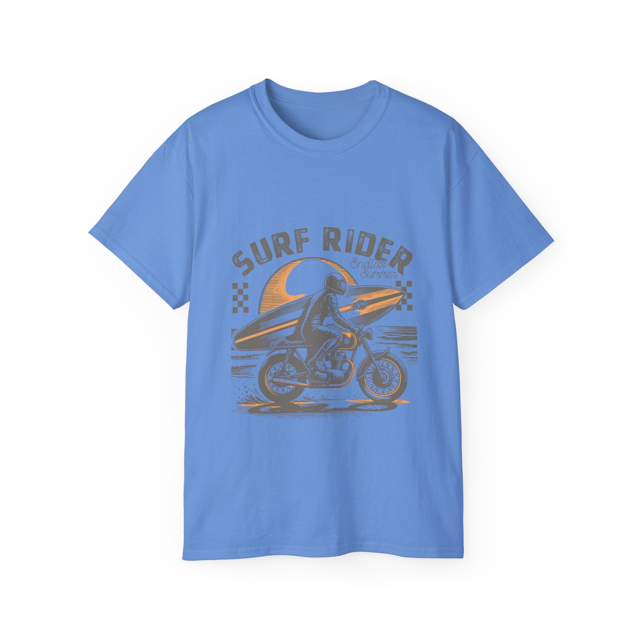 Spiaggia estiva vintage: maglietta Surf Rider