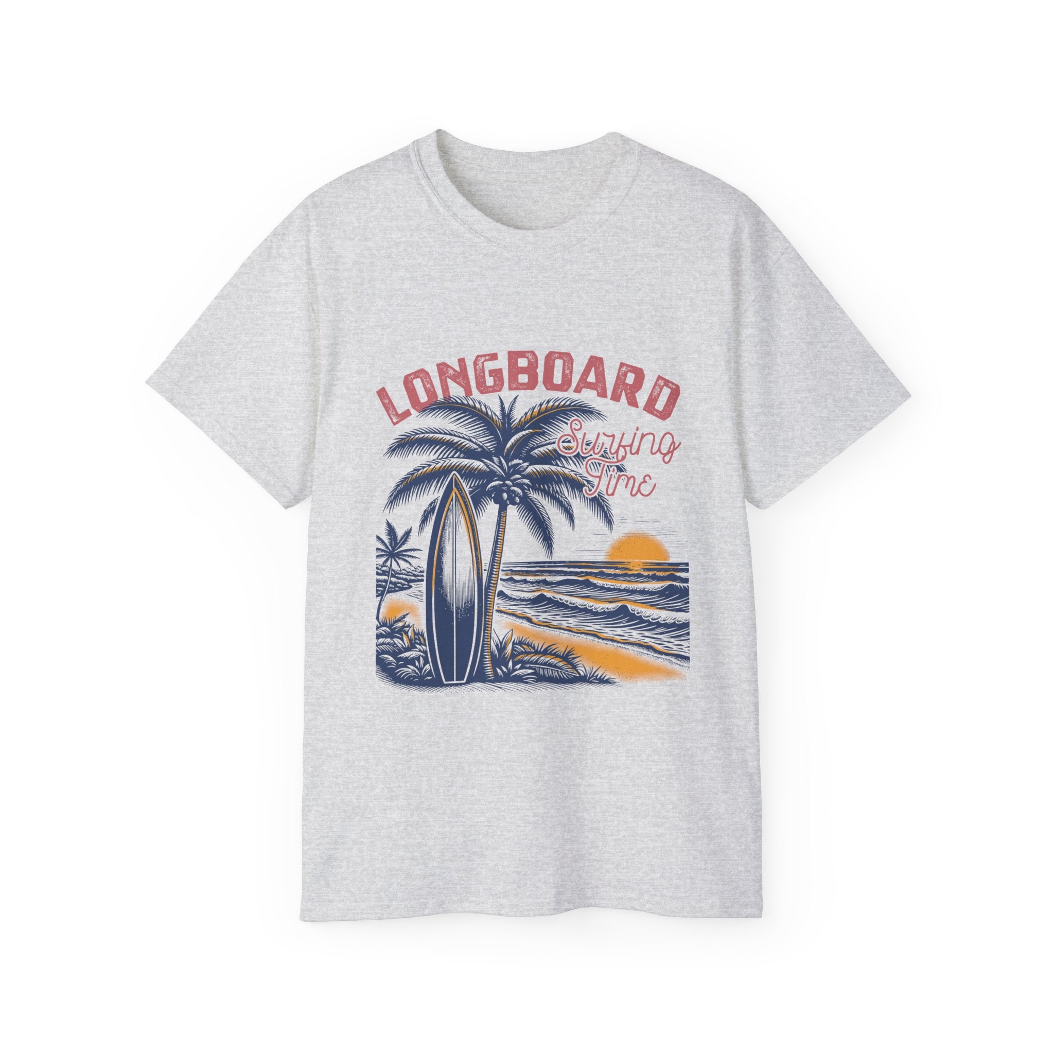 Vintage Summer Beach : T-shirt vacances surf