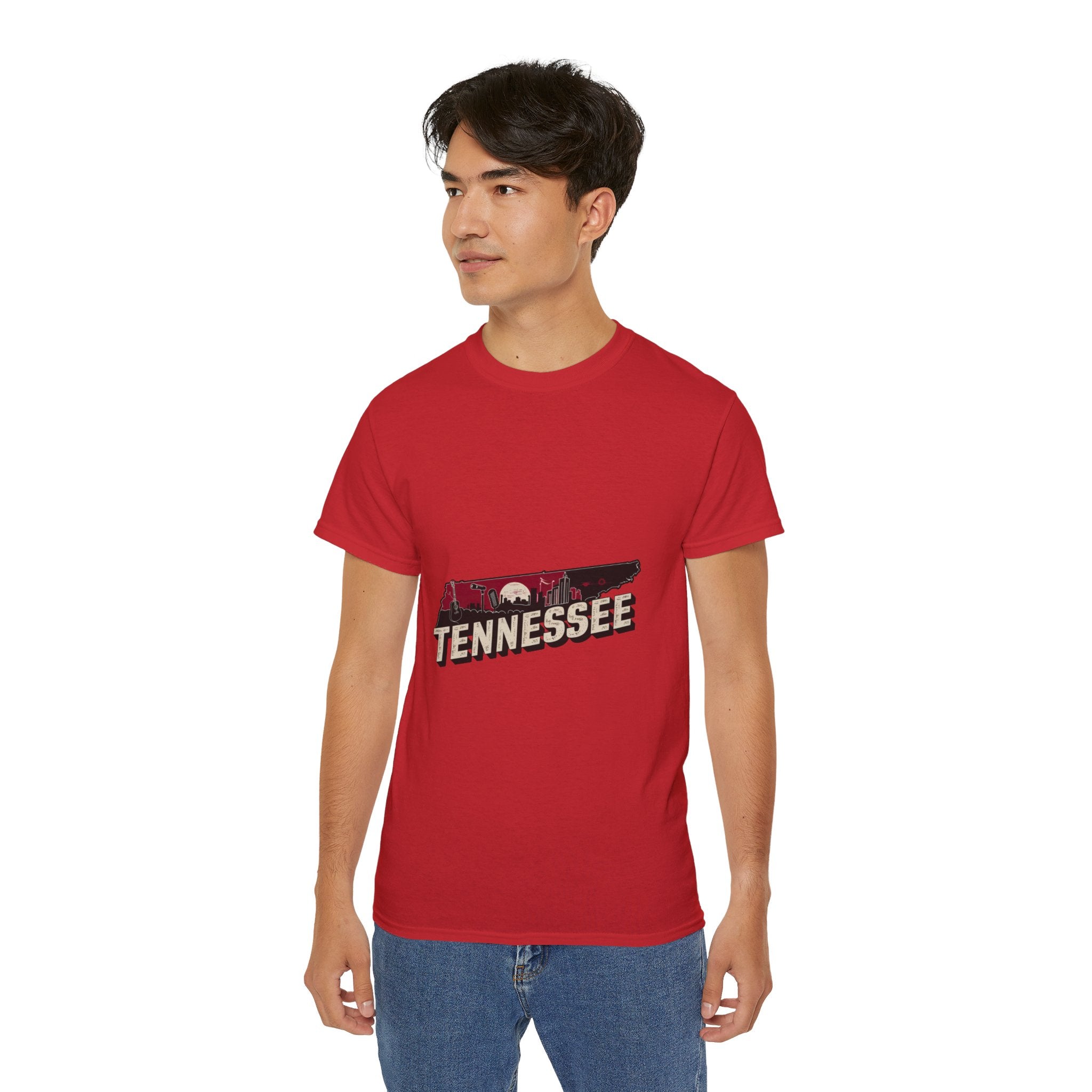 États américains emblématiques rétro : T-shirt Tennesse