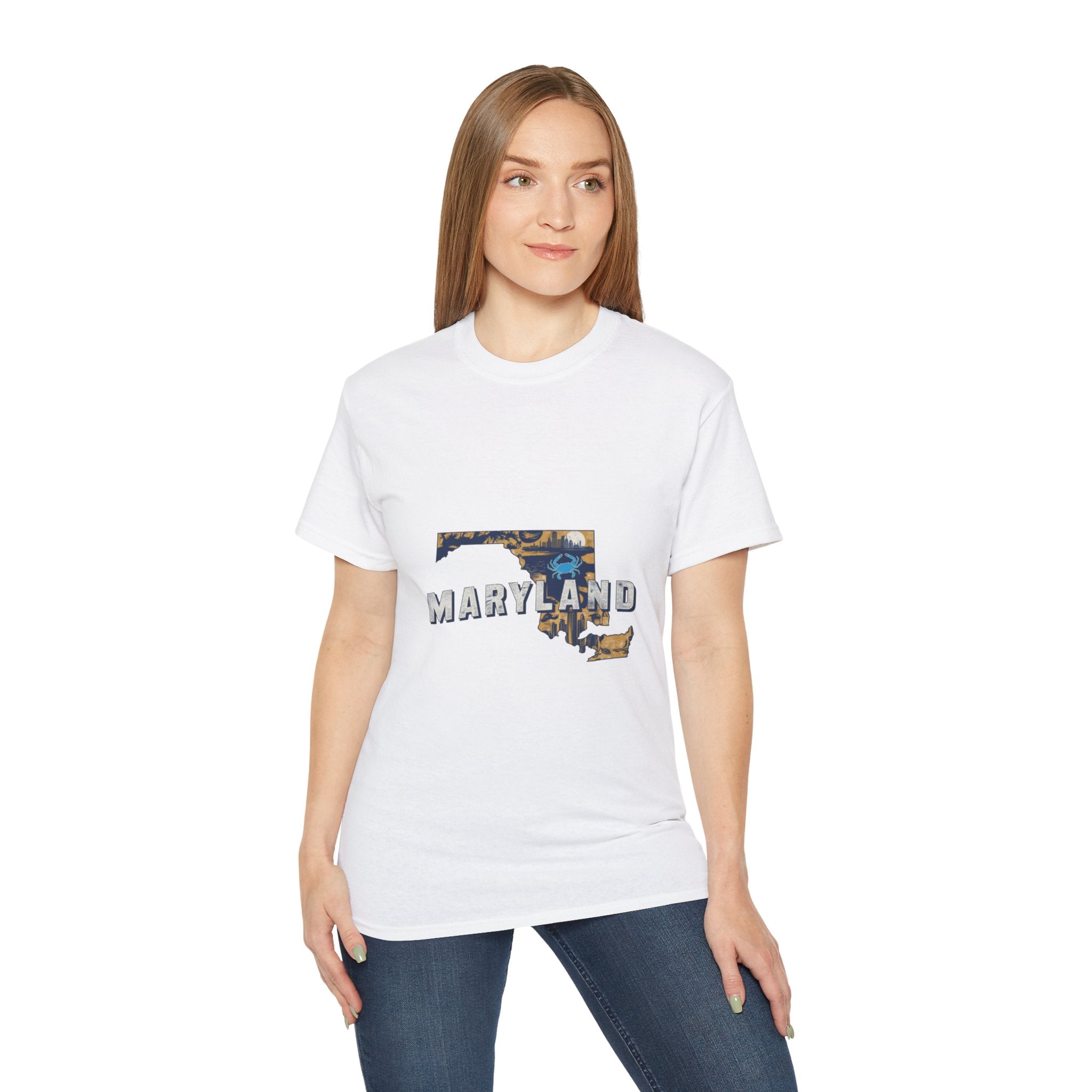 Retro  Iconic U.S. States :  Maryland t-shirt