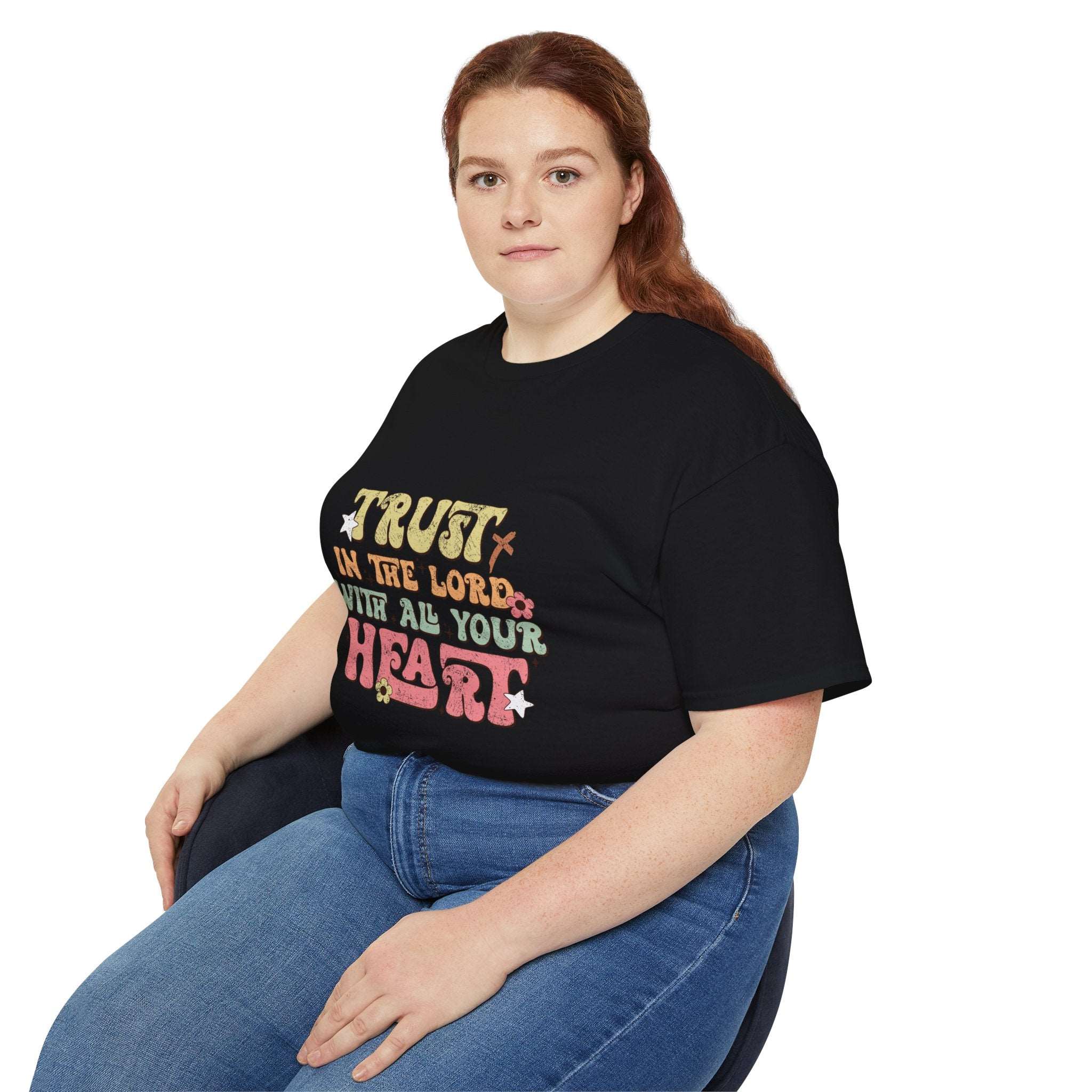 Christian t-shirt, Trust in the Lord with all your heart t-shirt