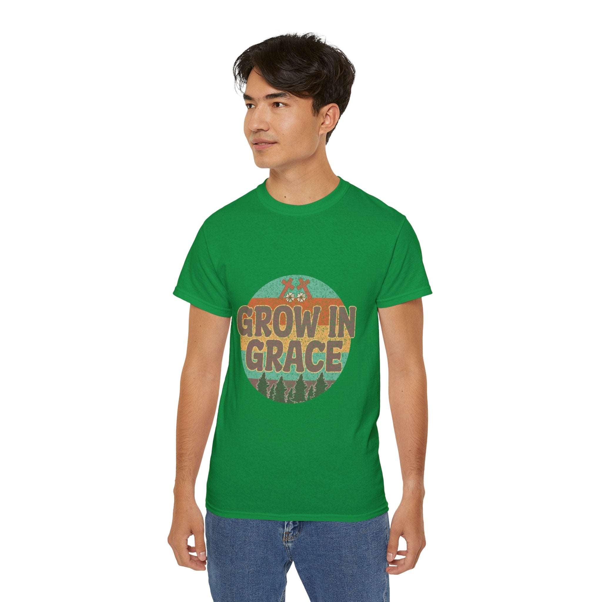 Christian t-shirt, Grow in Grace t-shirt