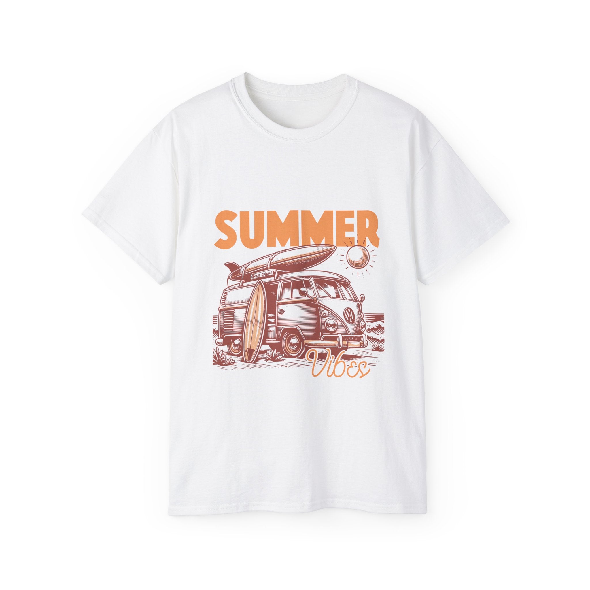 Plage d'été vintage : t-shirt Summer Vibes