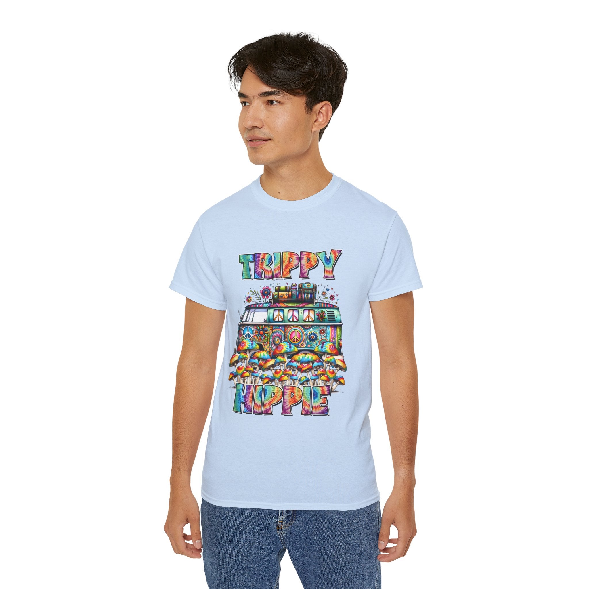 Hippie t-shirt, Trippy hippie t-shirt