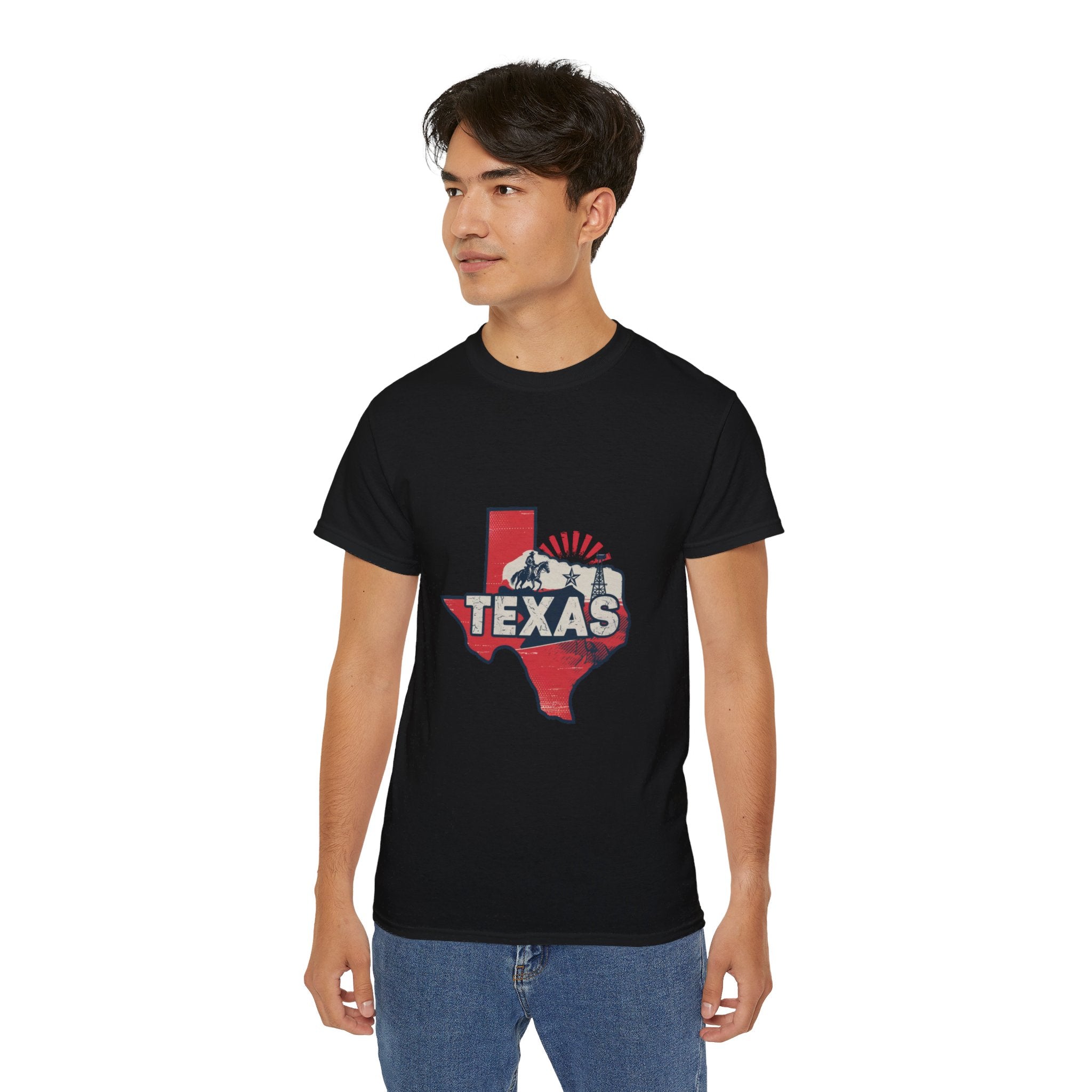 Stati Uniti retrò iconici: t-shirt Texas