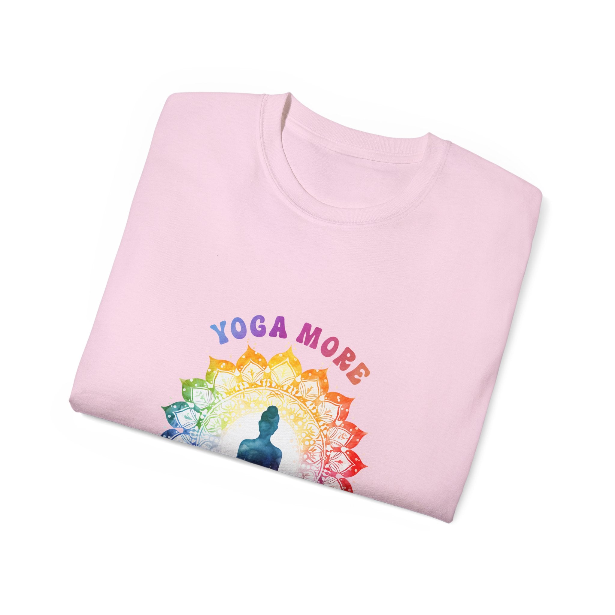 T-shirt de yoga, T-shirt de méditation, T-shirt Yoga Plus