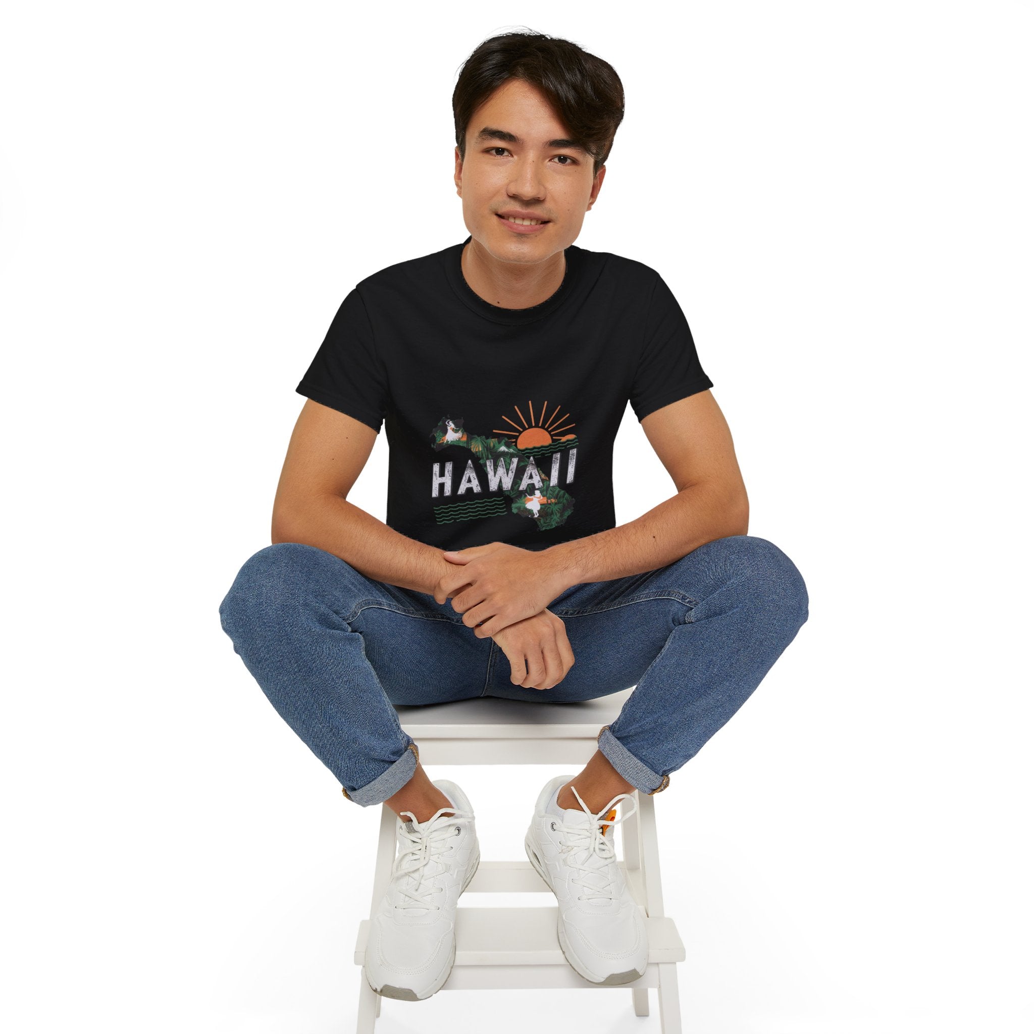 Retro  Iconic U.S. States : Hawaii t-shirt