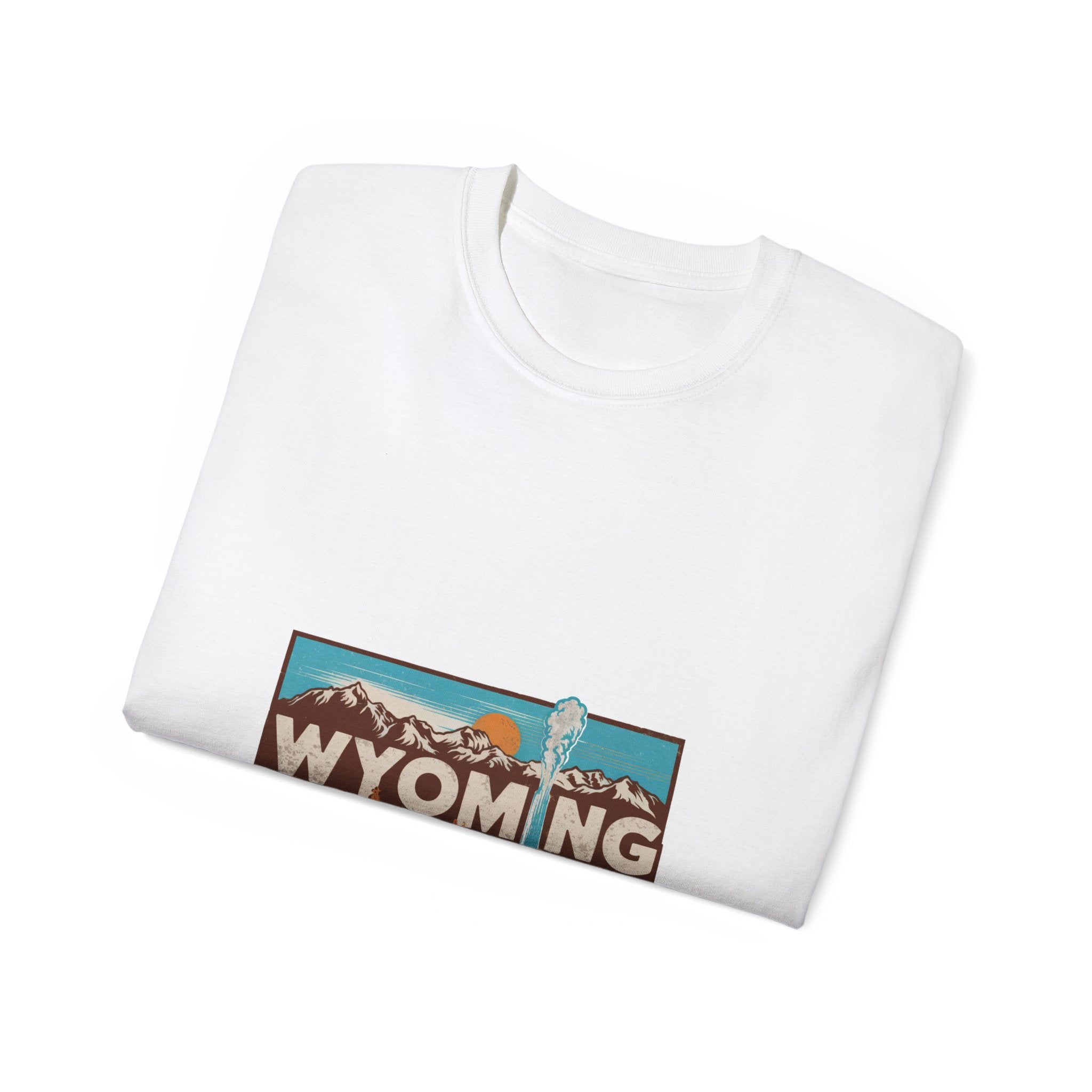 Retro  Iconic U.S. States : Wyoming t-shirt