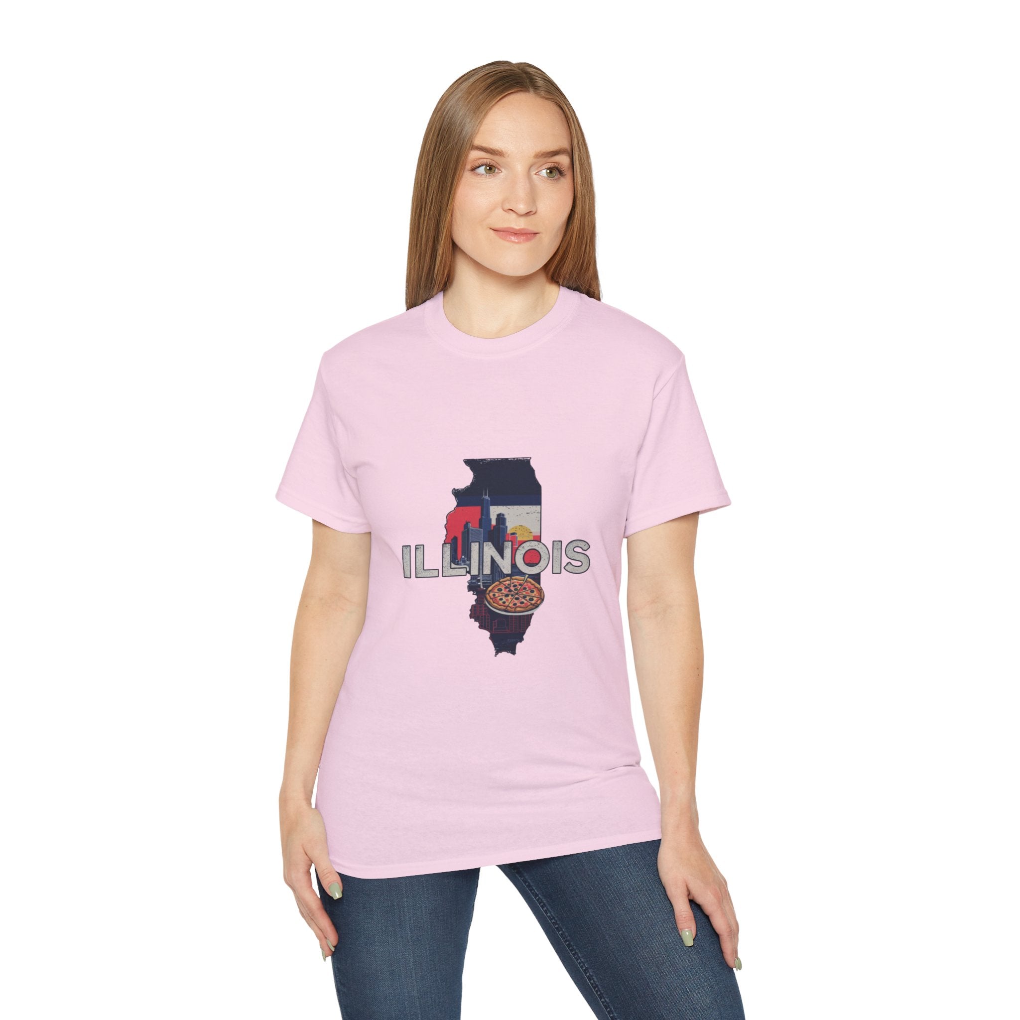 Retro  Iconic U.S. States : Illinois t-shirt