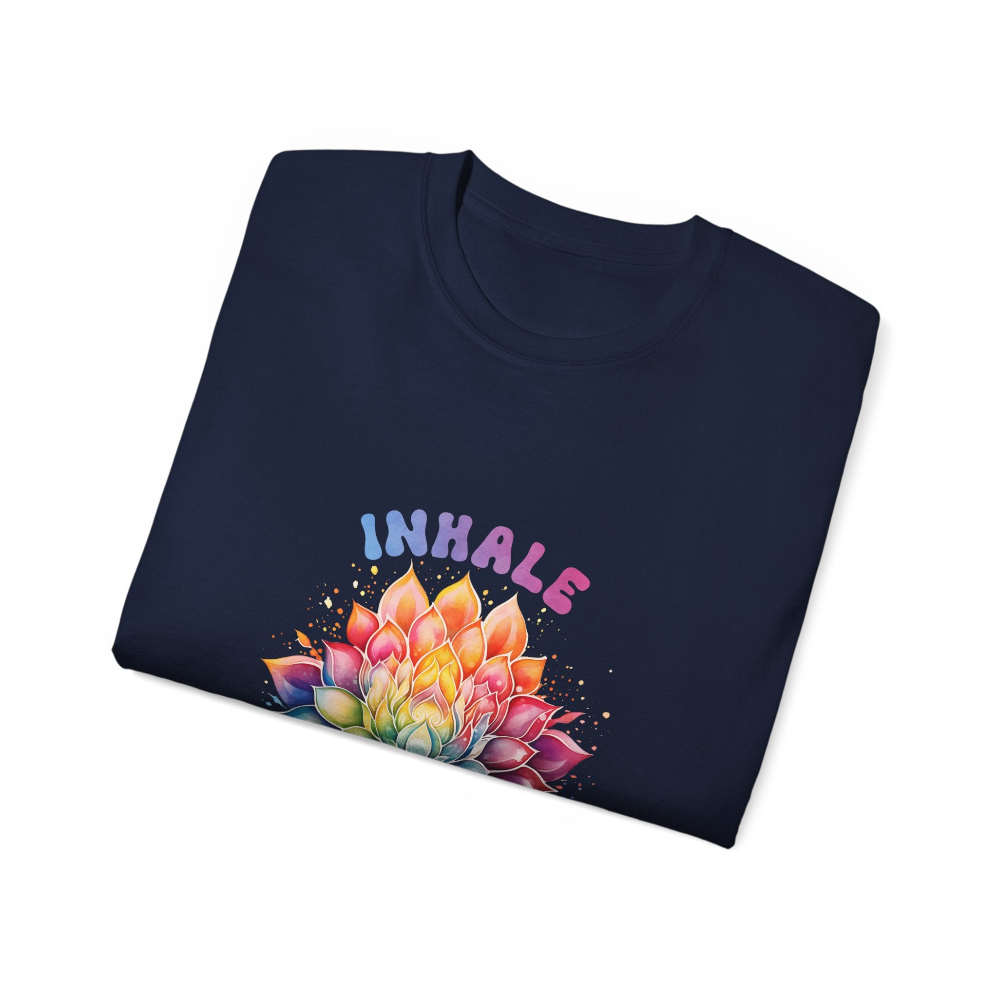 T-shirt yoga, t-shirt méditation, t-shirt Inhale Exhale