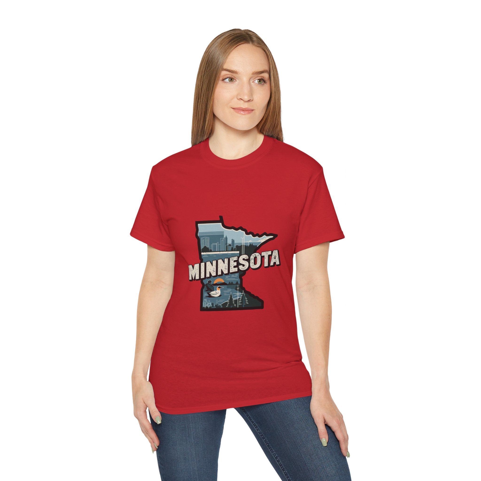 Retro  Iconic U.S. States :  Minnesota t-shirt