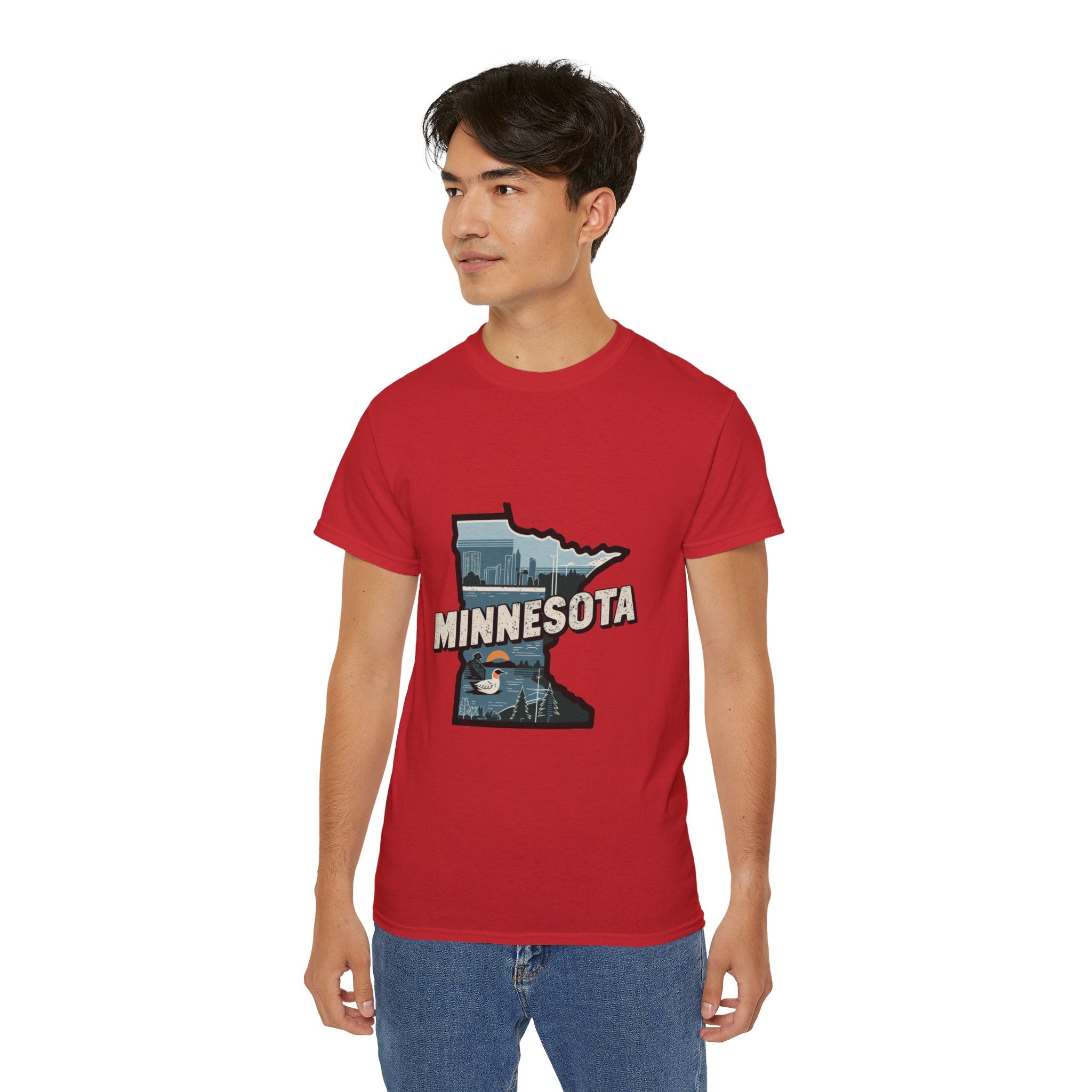 Retro  Iconic U.S. States :  Minnesota t-shirt