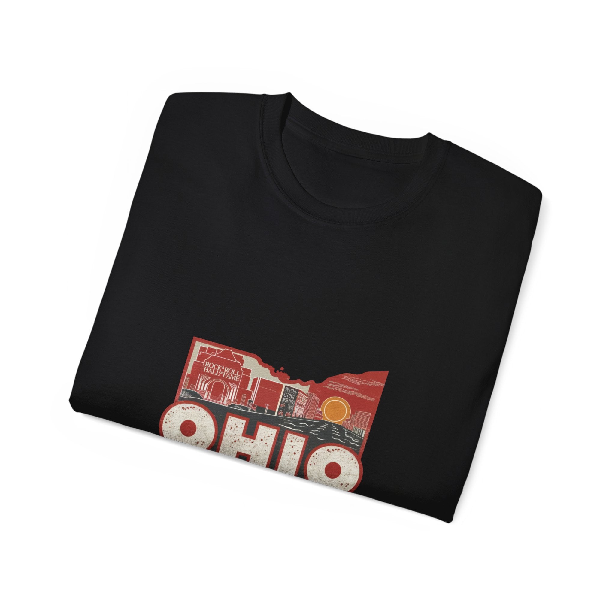 États américains emblématiques rétro : t-shirt Ohio