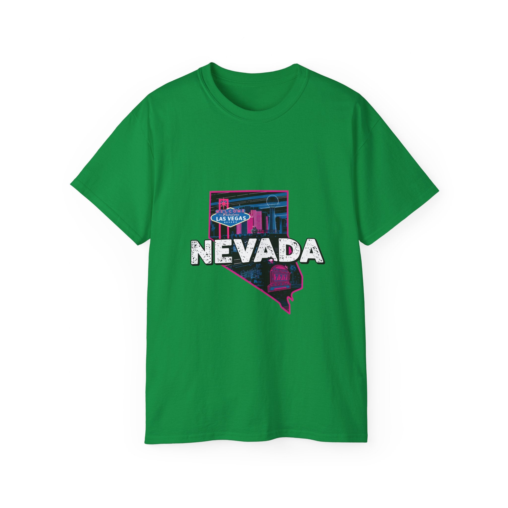 États américains emblématiques rétro : T-shirt Nevada