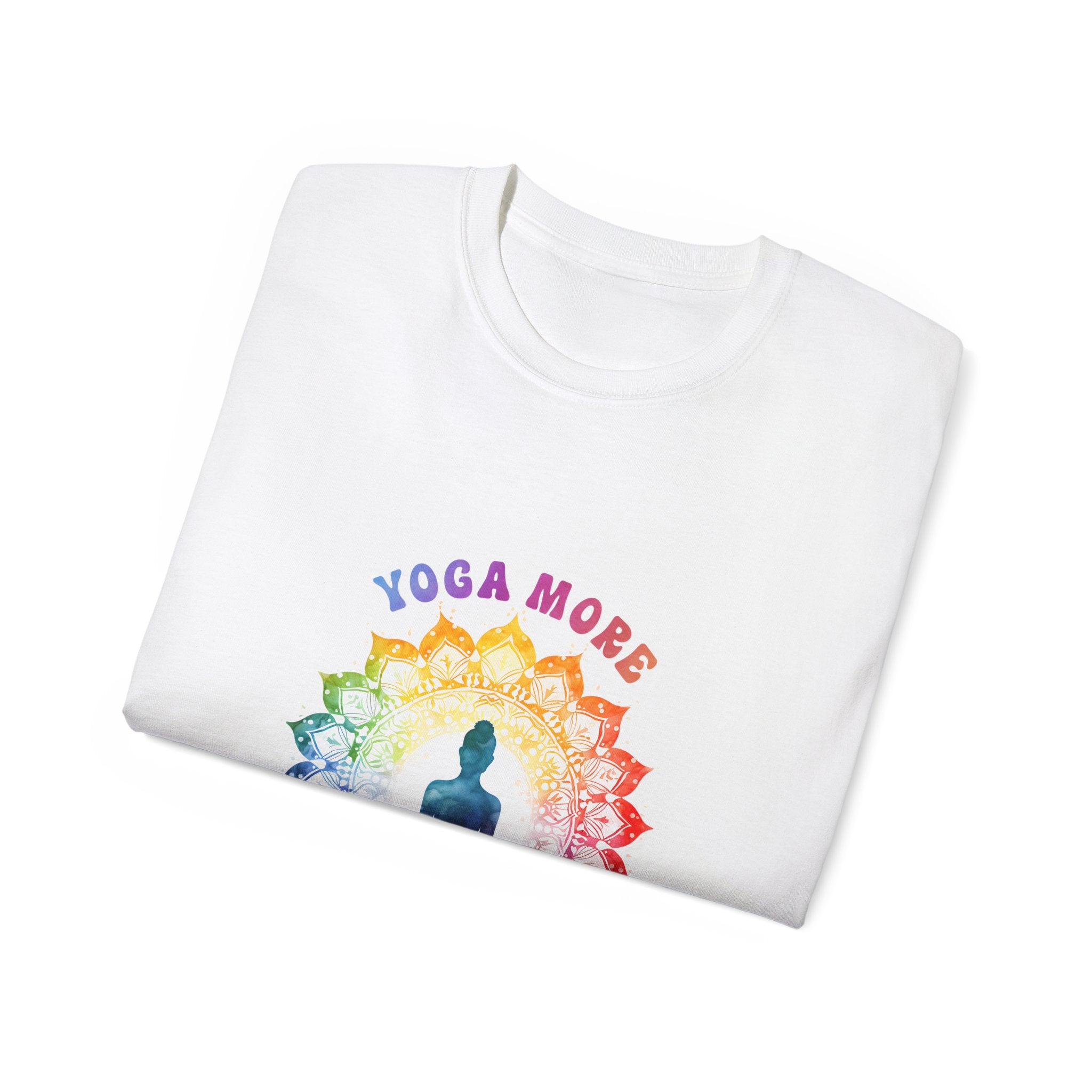 T-shirt de yoga, T-shirt de méditation, T-shirt Yoga Plus