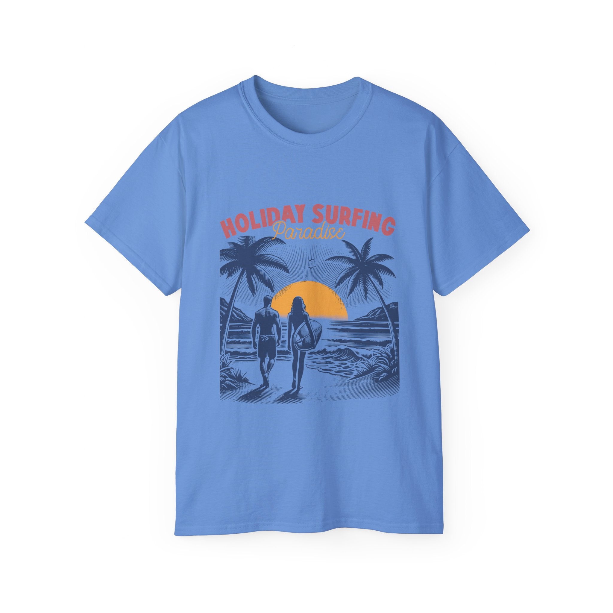 Vintage Summer Beach : T-shirt vacances surf