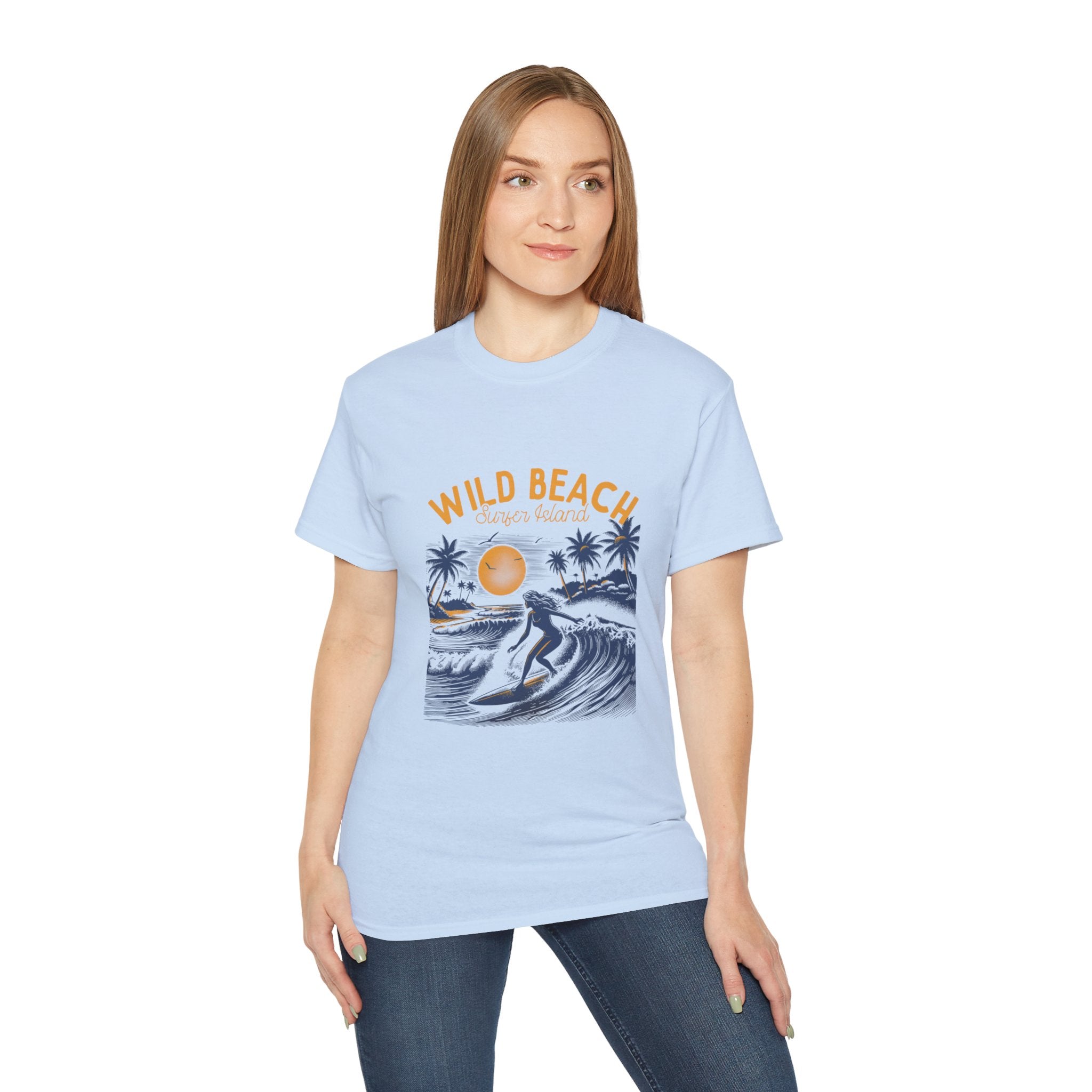 Vintage Summer Beach : Wild Beach t-shirt