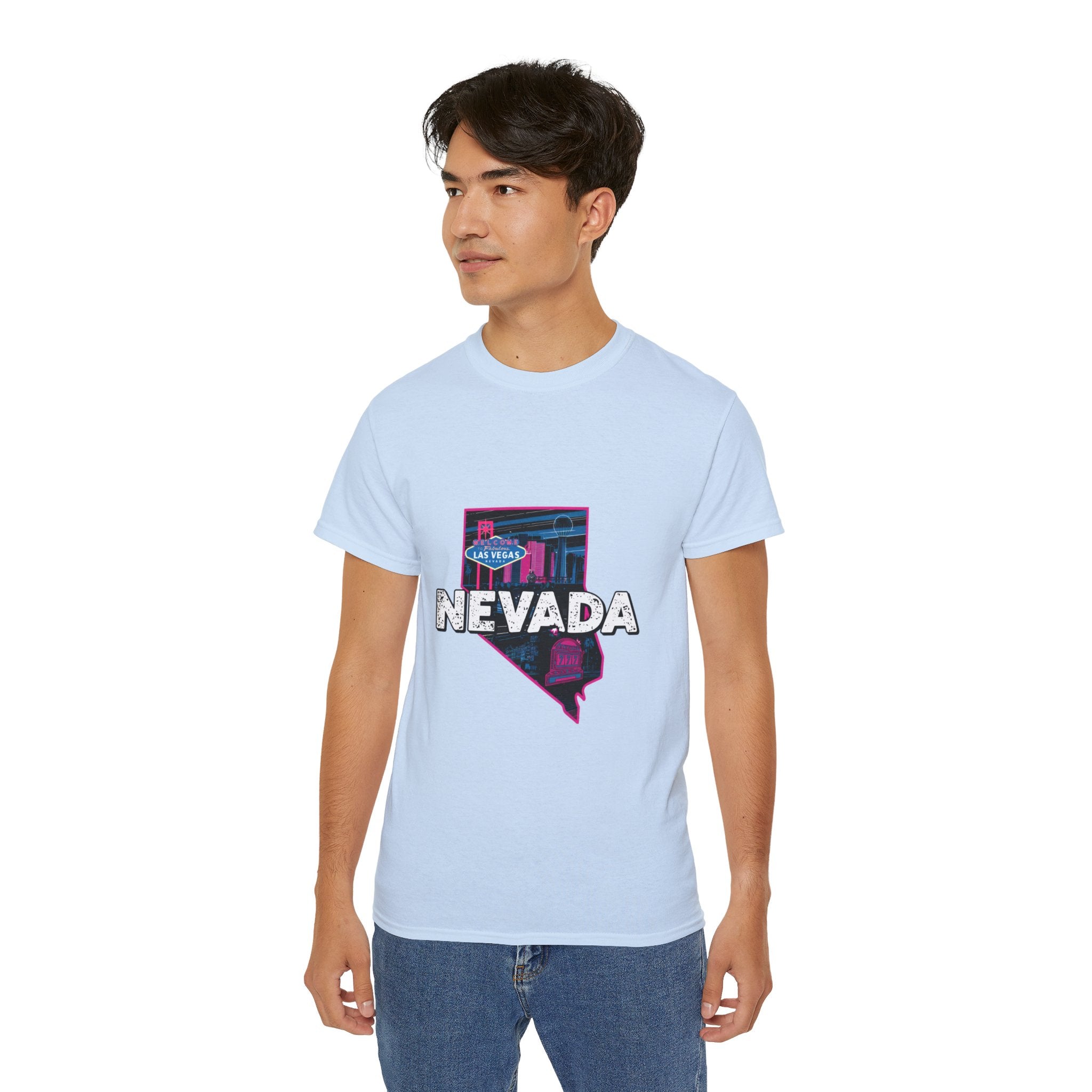 Retro  Iconic U.S. States : Nevada t-shirt