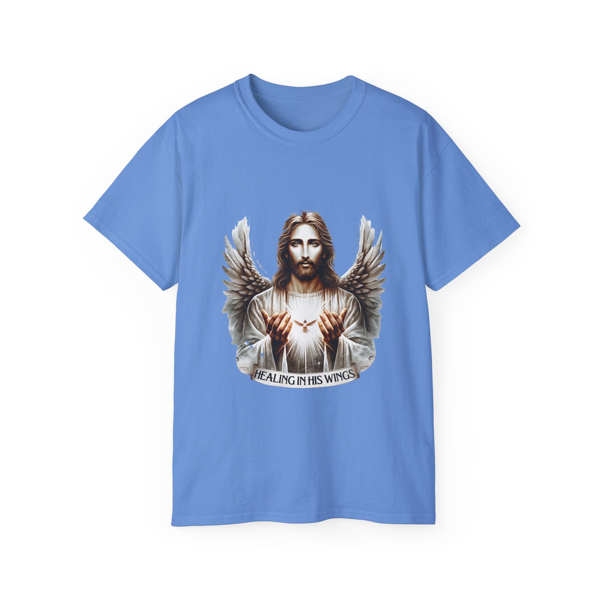 Christian t-shirt, Healing in his wings t-shirt