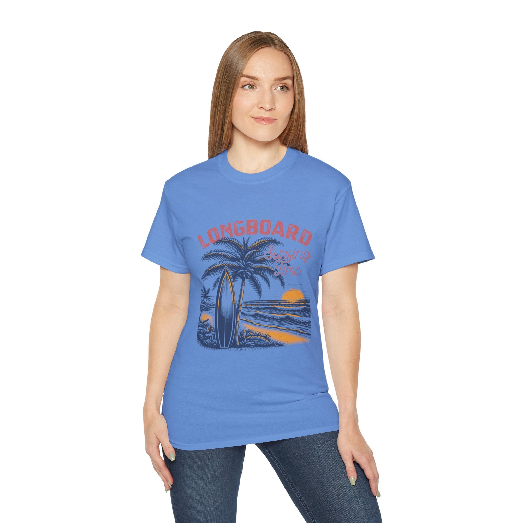 Vintage Summer Beach : T-shirt vacances surf