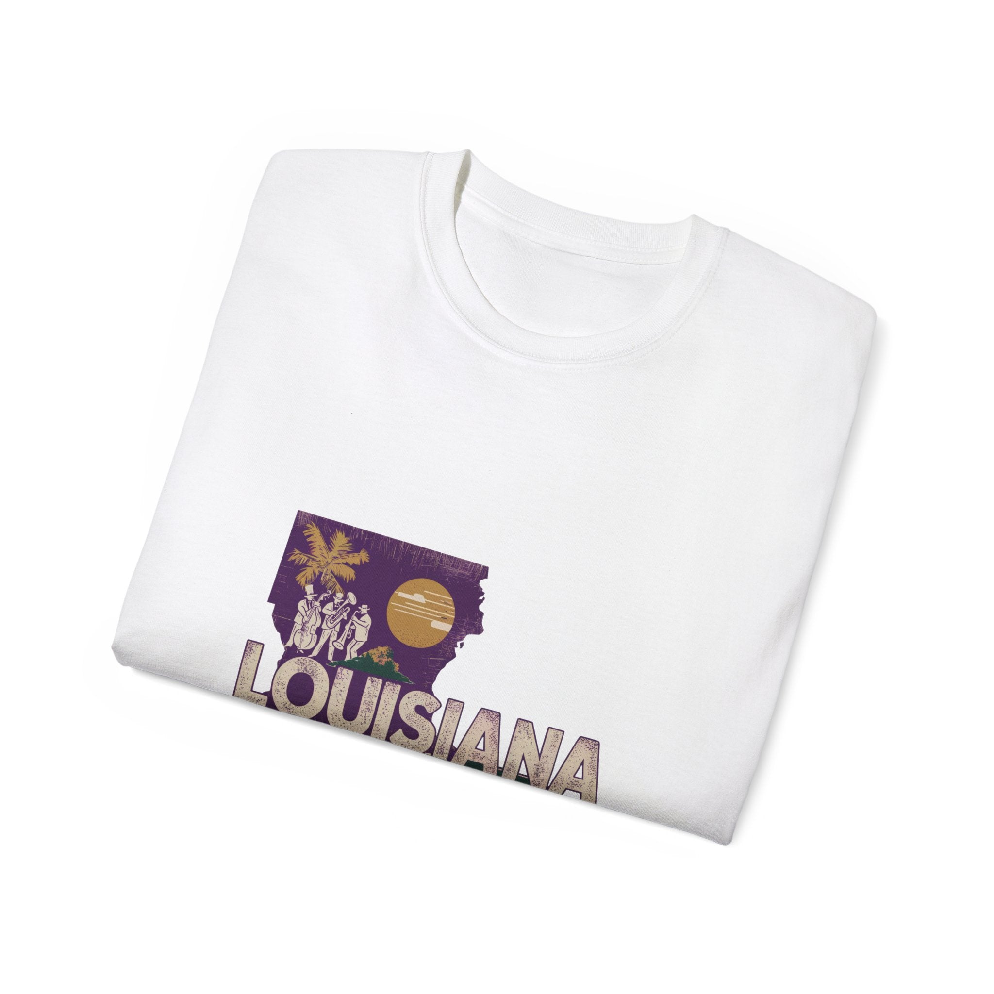 Retro  Iconic U.S. States :  Louisiana t-shirt