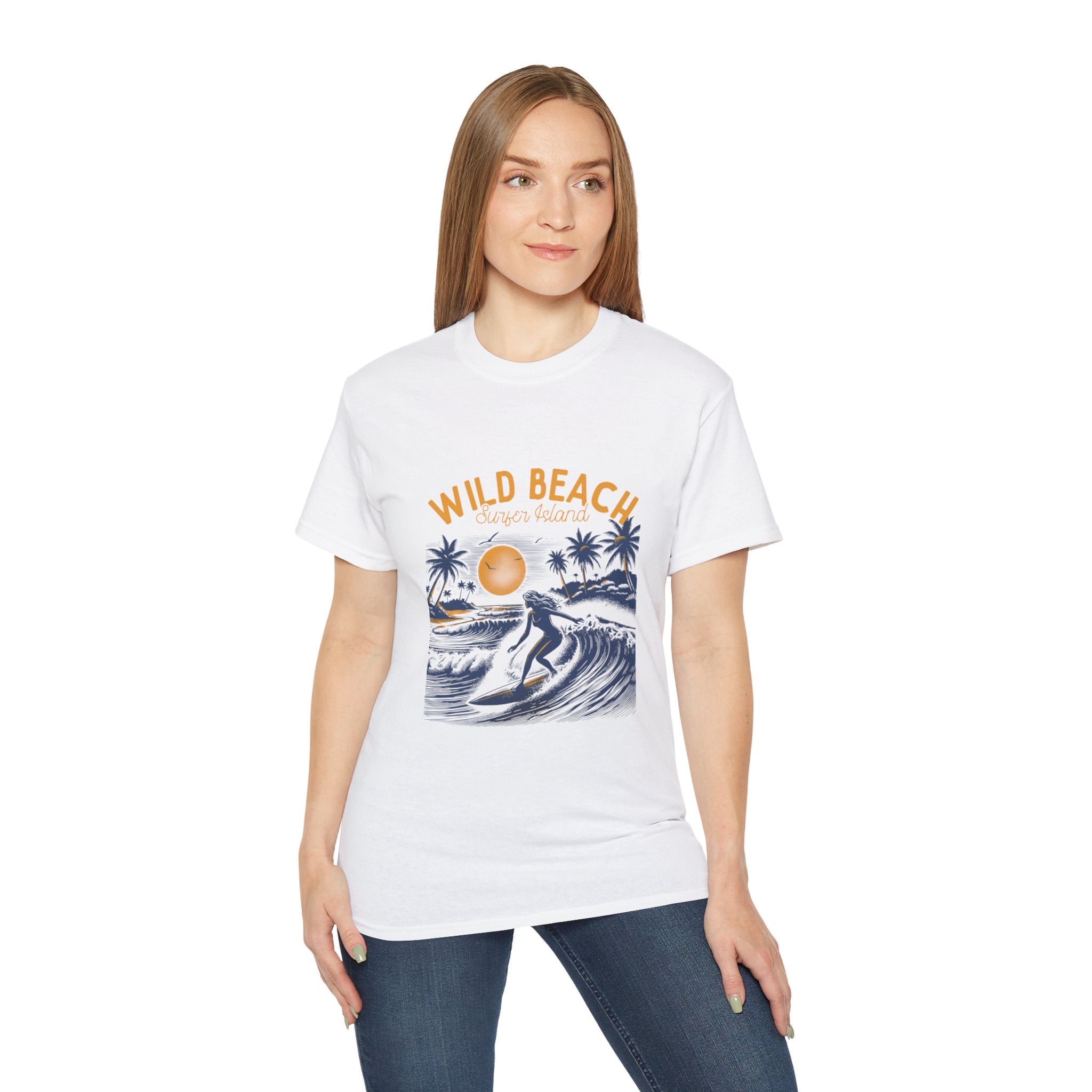 Vintage Summer Beach : Wild Beach t-shirt