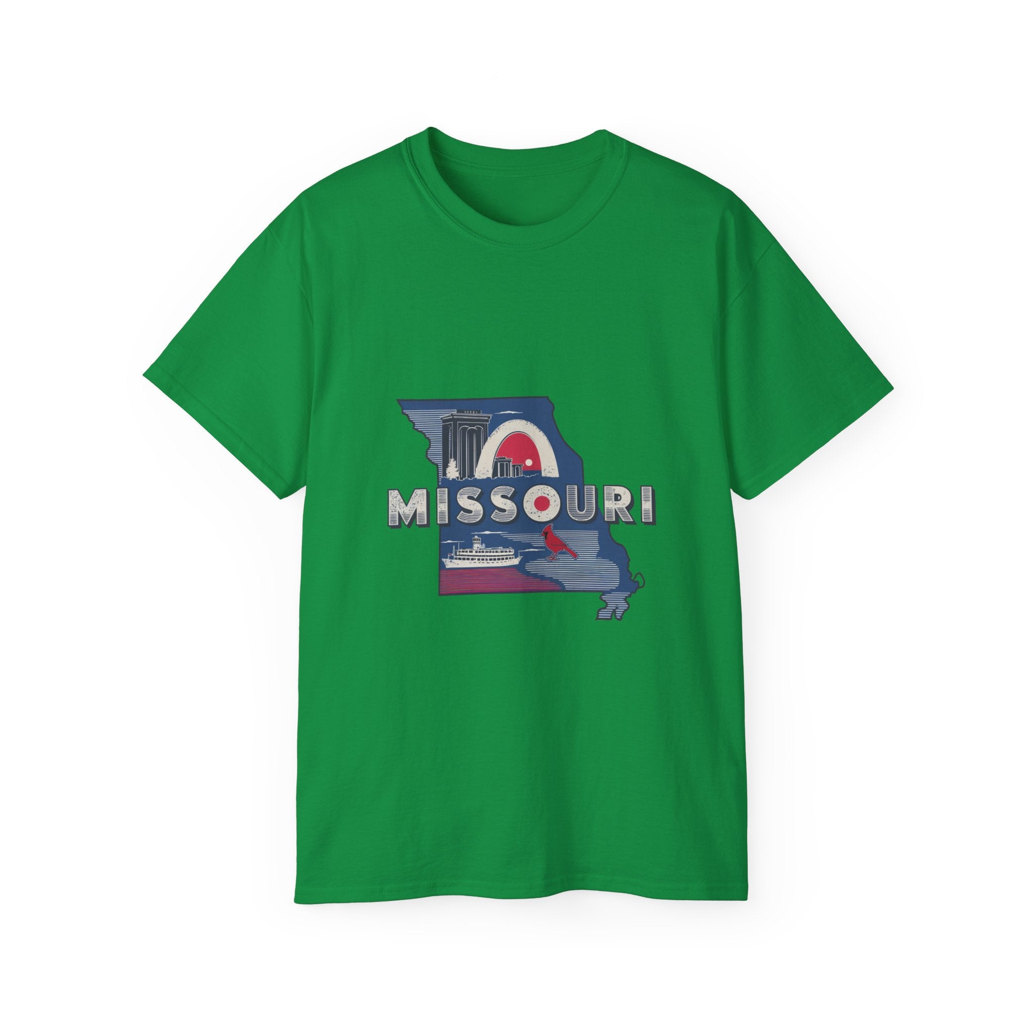 Retro Iconic States degli Stati Uniti: maglietta Missouri