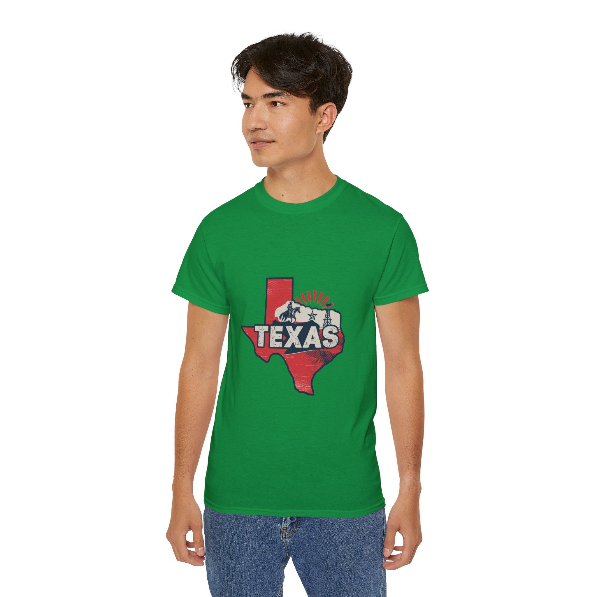 Stati Uniti retrò iconici: t-shirt Texas