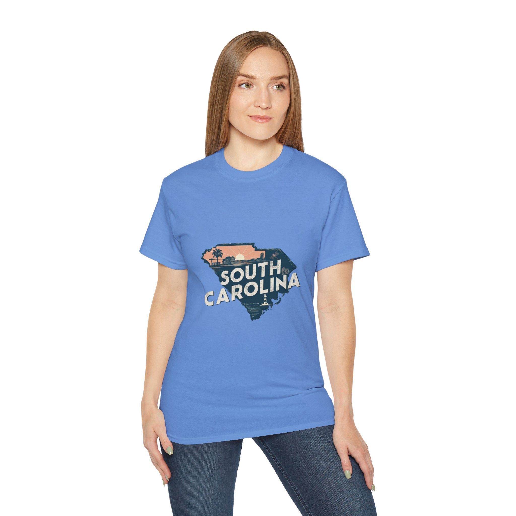 Retro  Iconic U.S. States : South Carolina t-shirt