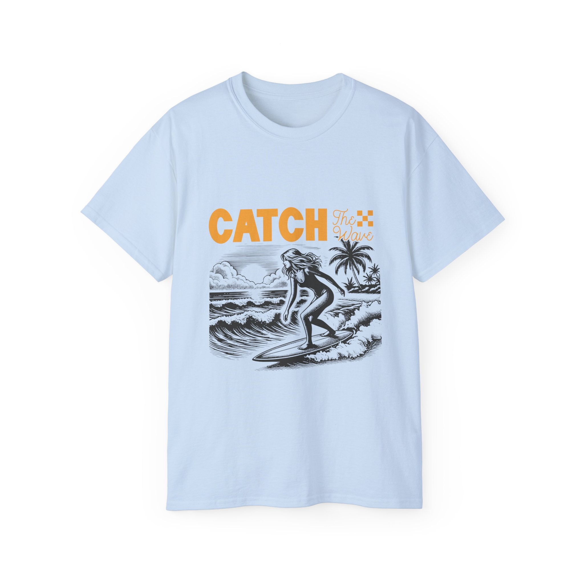 Plage d'été vintage : T-shirt Catch the Wave