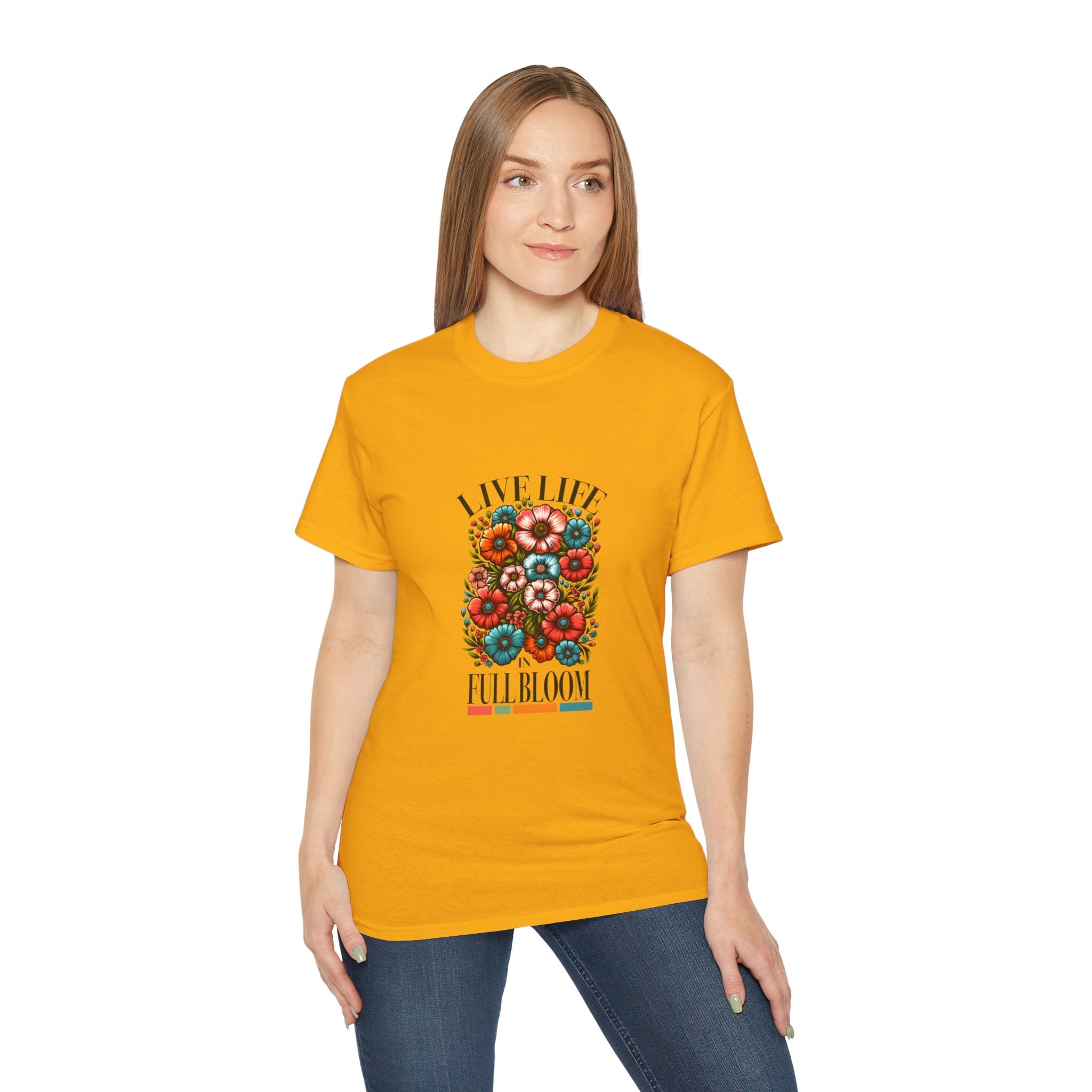 Hippie t-shirt, Live life to the full t-shirt