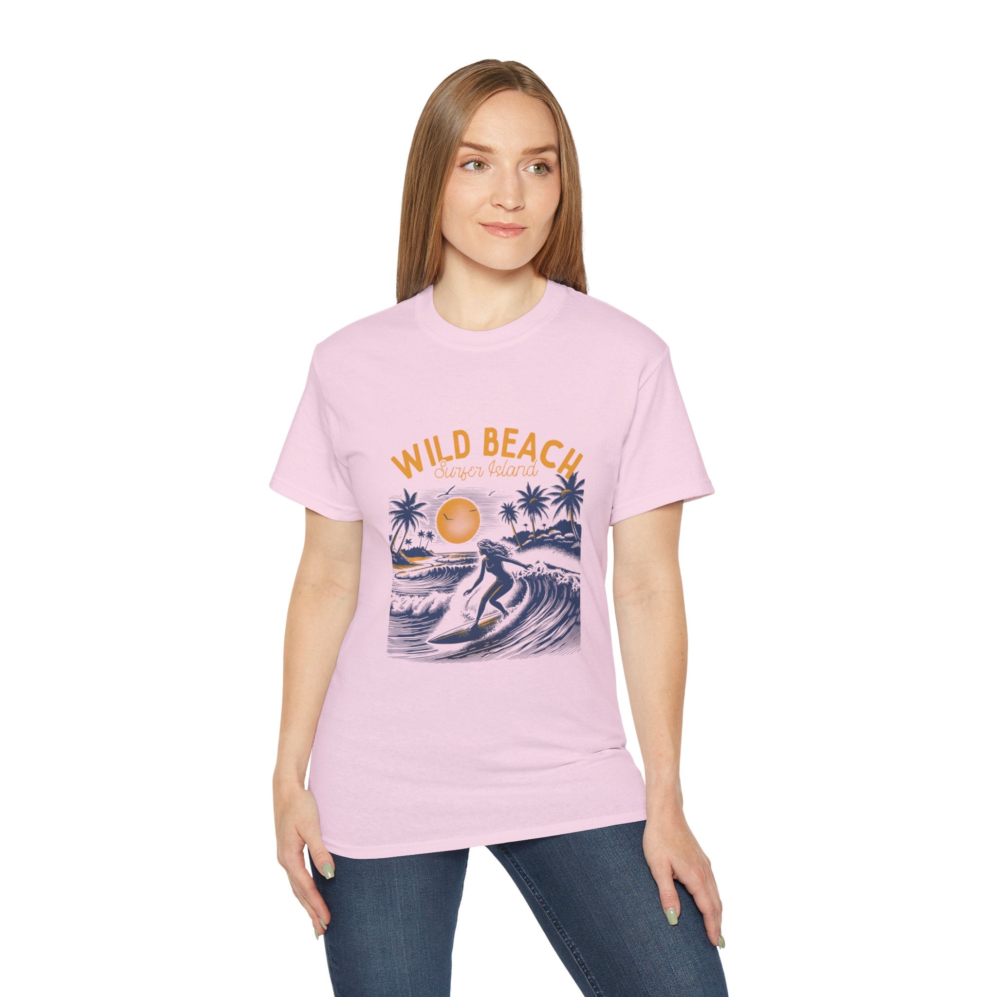 Vintage Summer Beach : Wild Beach t-shirt