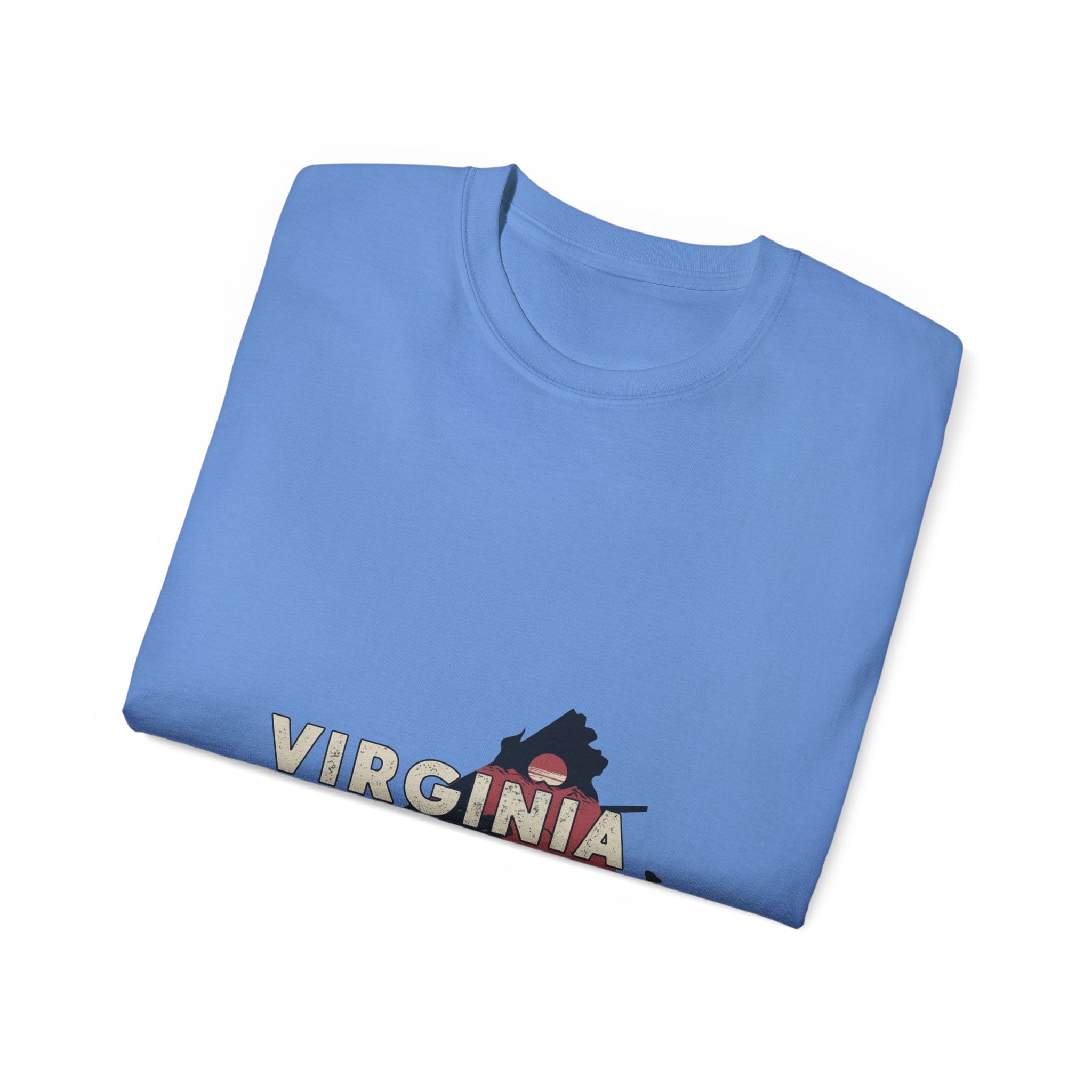 États américains emblématiques rétro : T-shirt Virginia