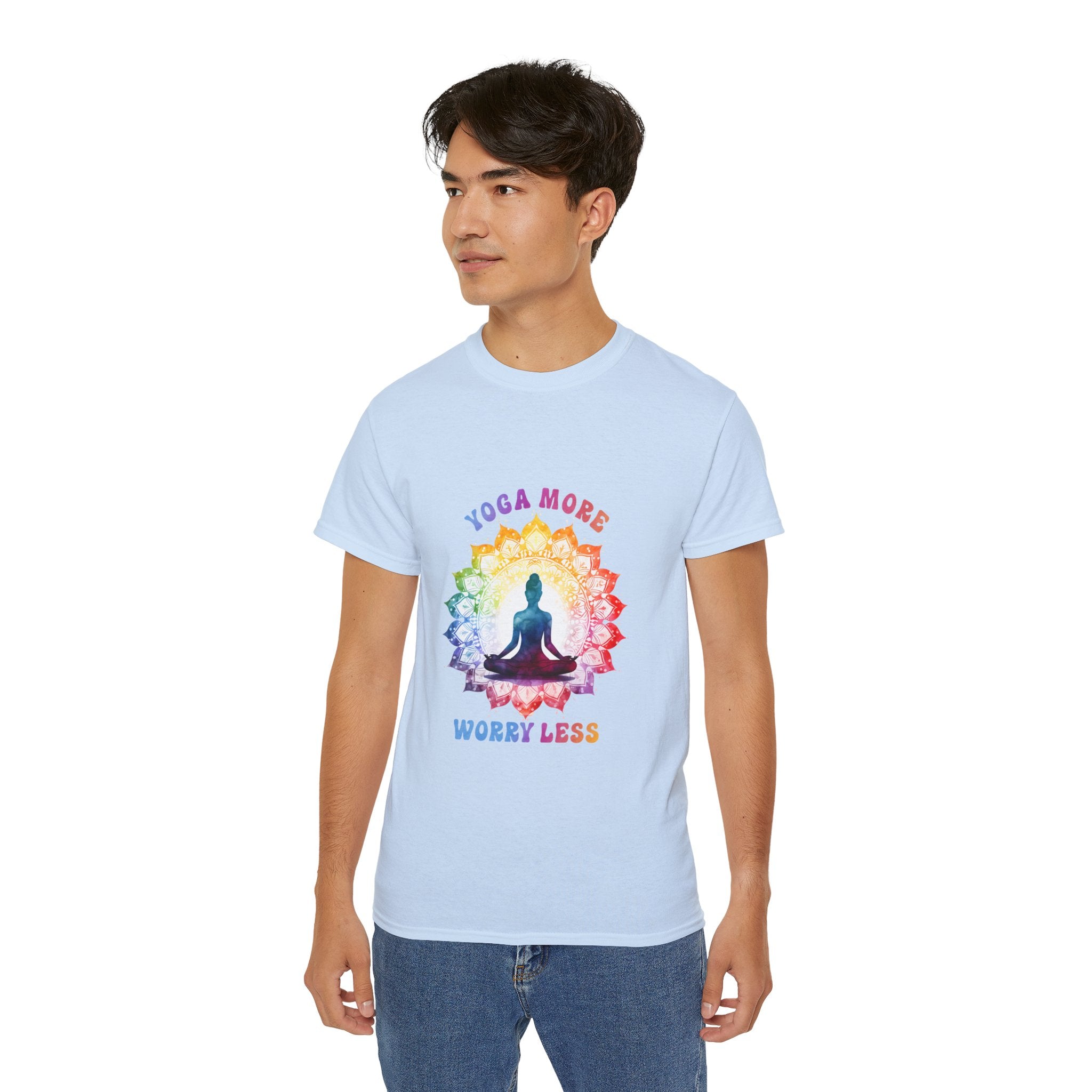 T-shirt de yoga, T-shirt de méditation, T-shirt Yoga Plus