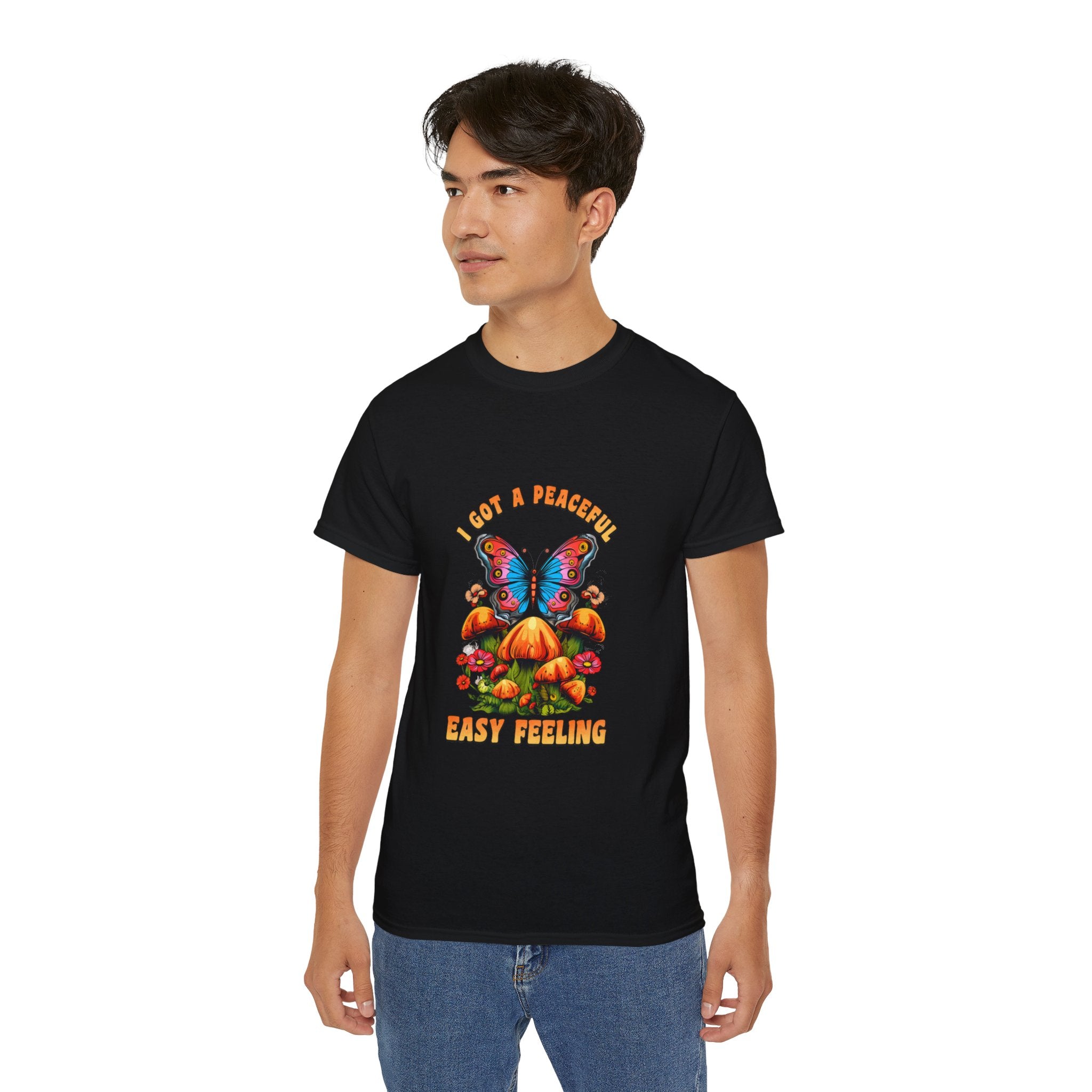 Hippie t-shirt, easy feeling t-shirt