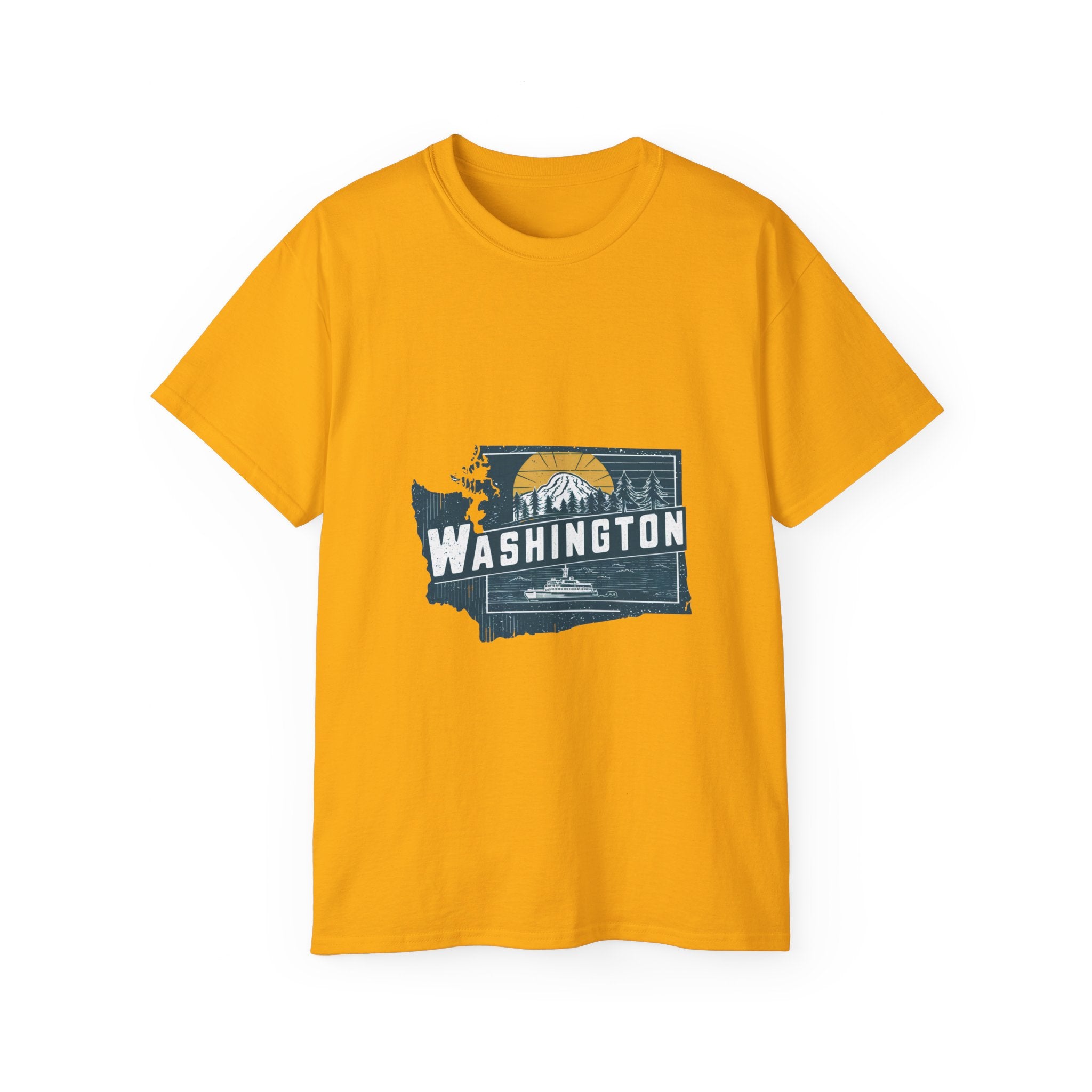 États américains emblématiques rétro : t-shirt Washington