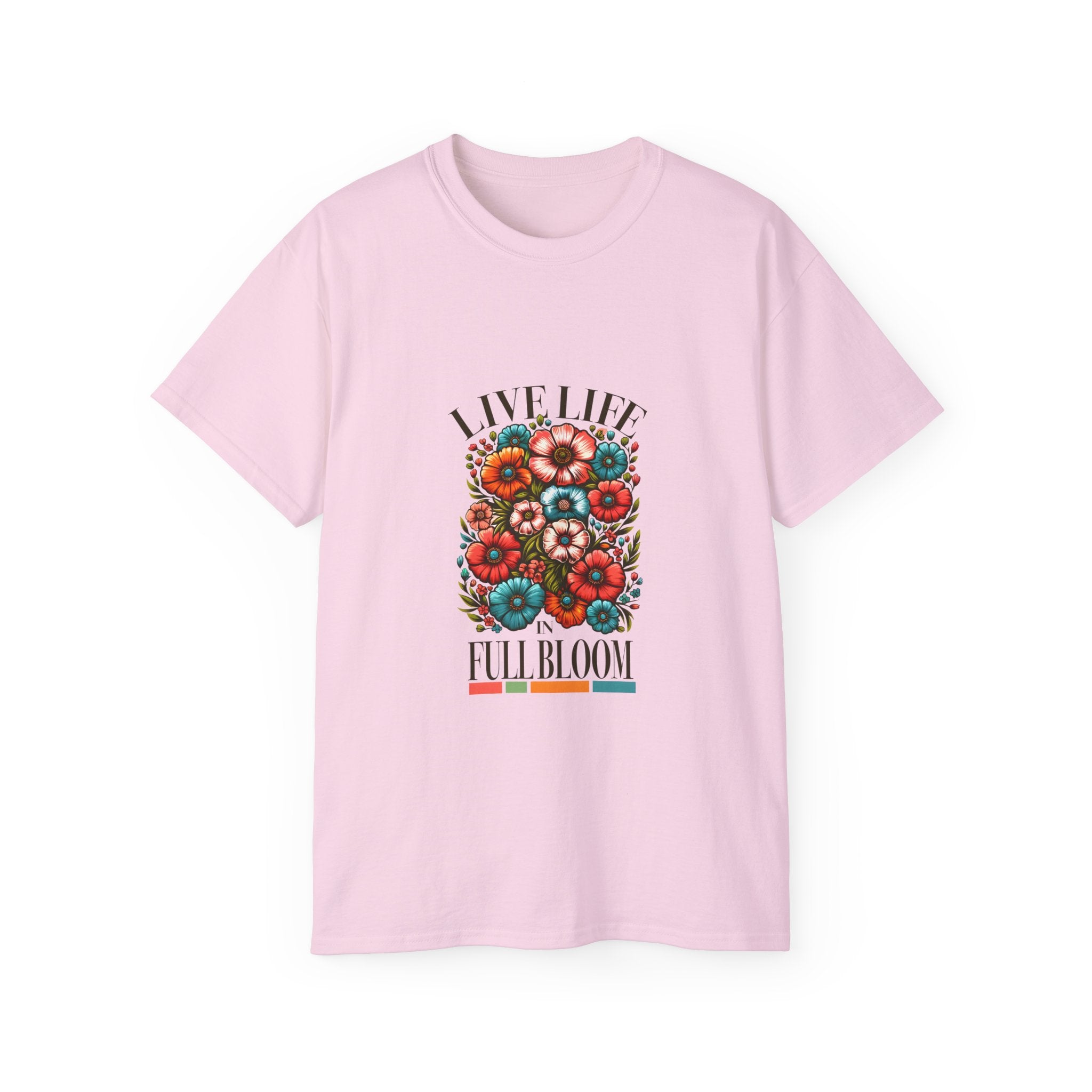 T-shirt hippie, T-shirt Vivez la vie pleinement