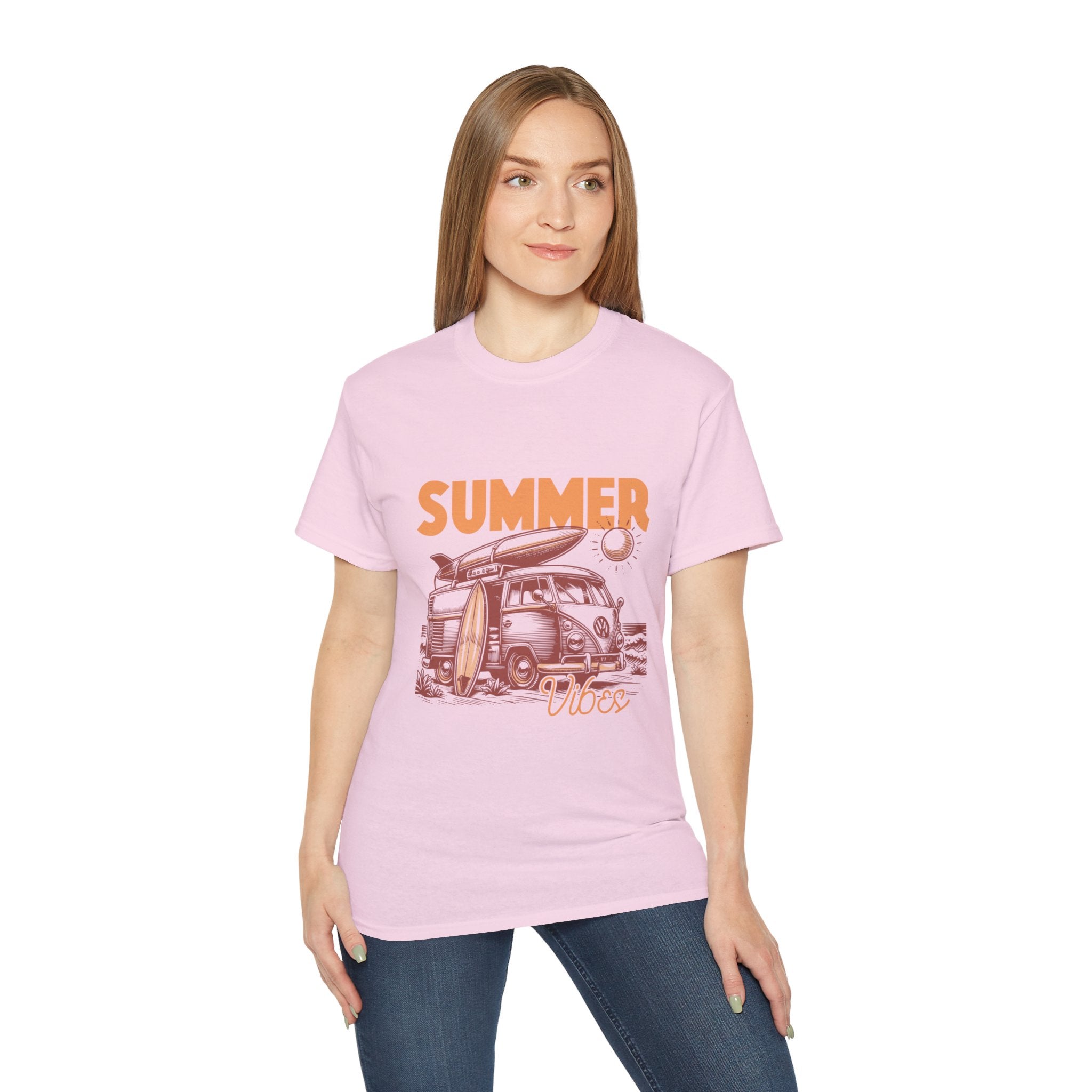 Plage d'été vintage : t-shirt Summer Vibes