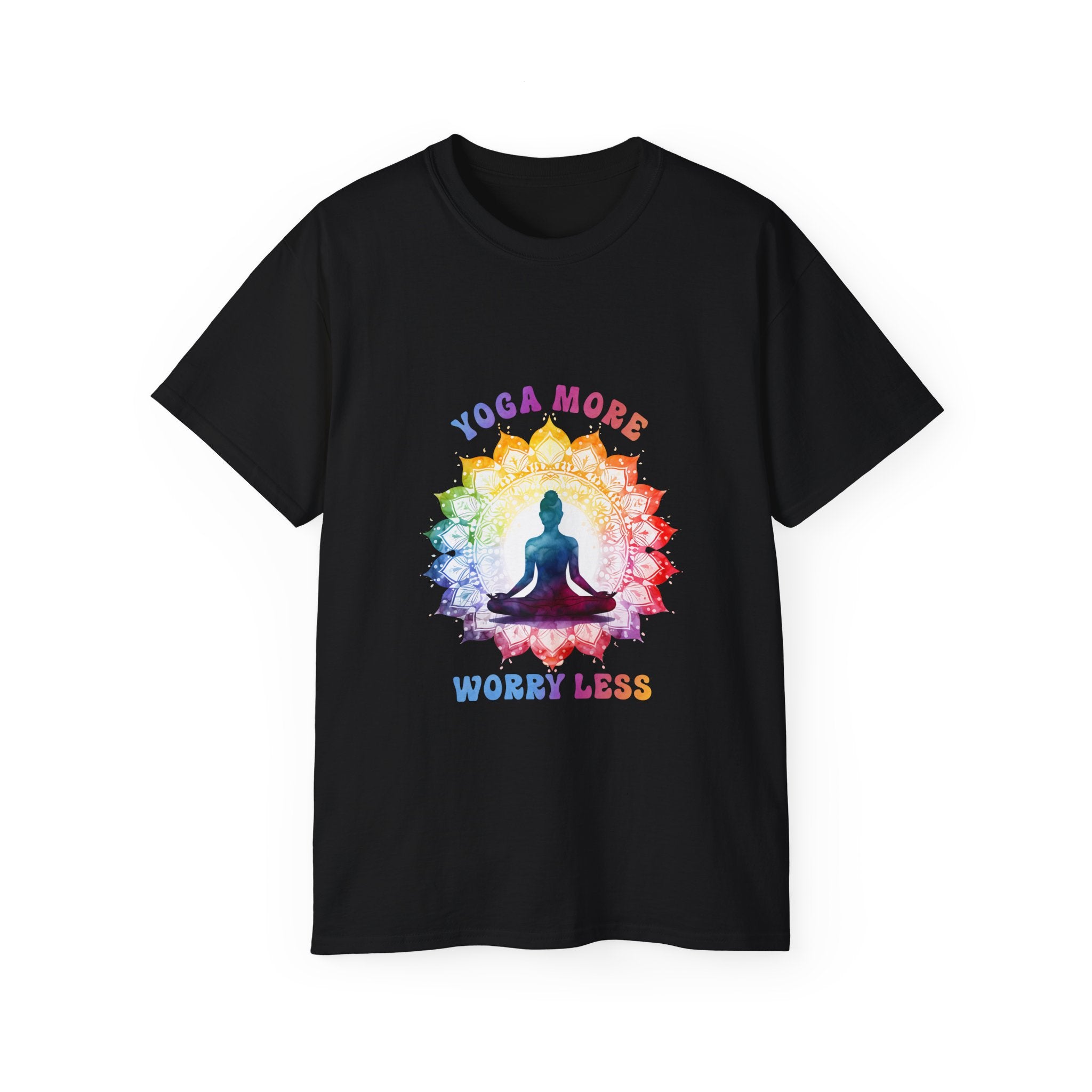 T-shirt de yoga, T-shirt de méditation, T-shirt Yoga Plus