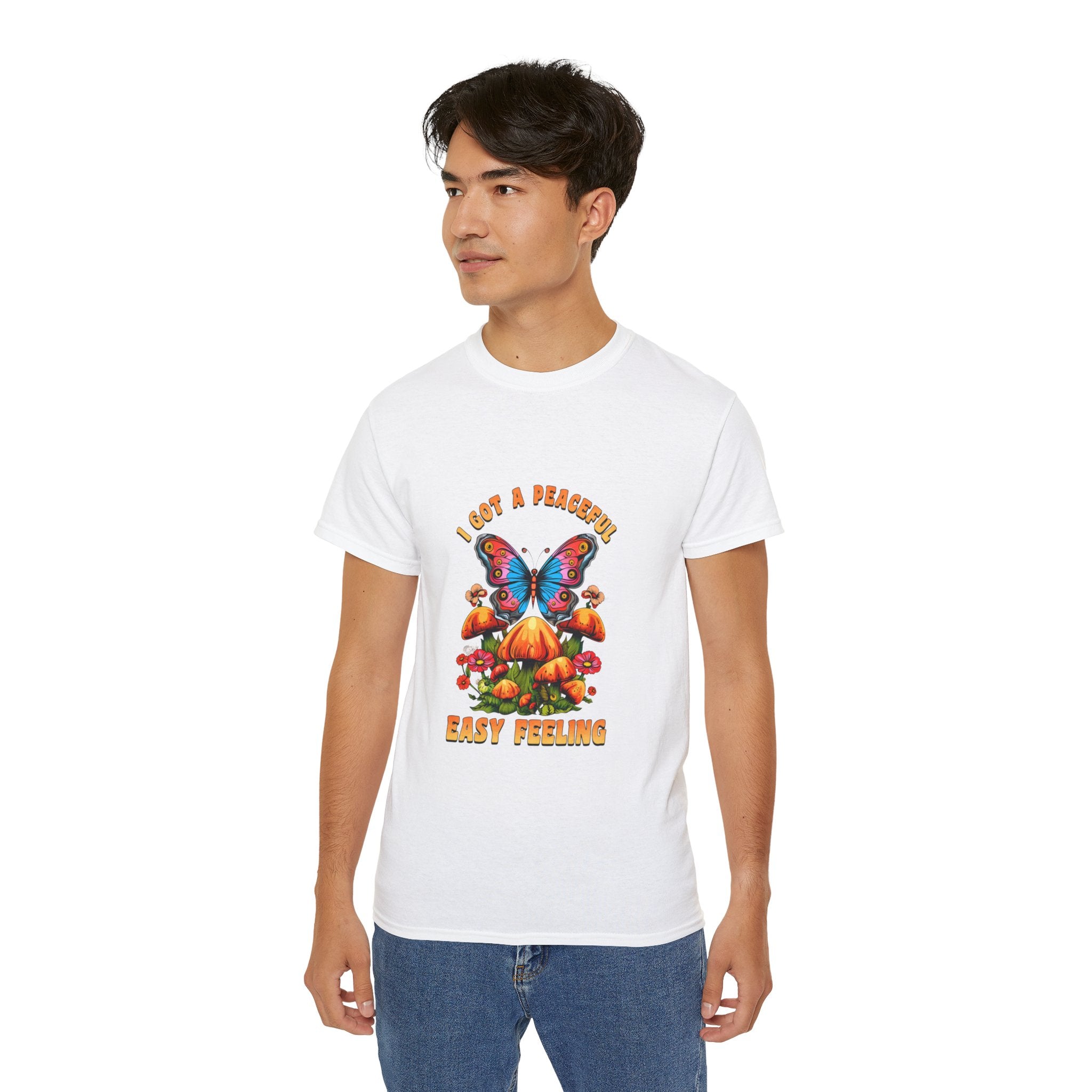 T-shirt hippie, t-shirt facile à sentir