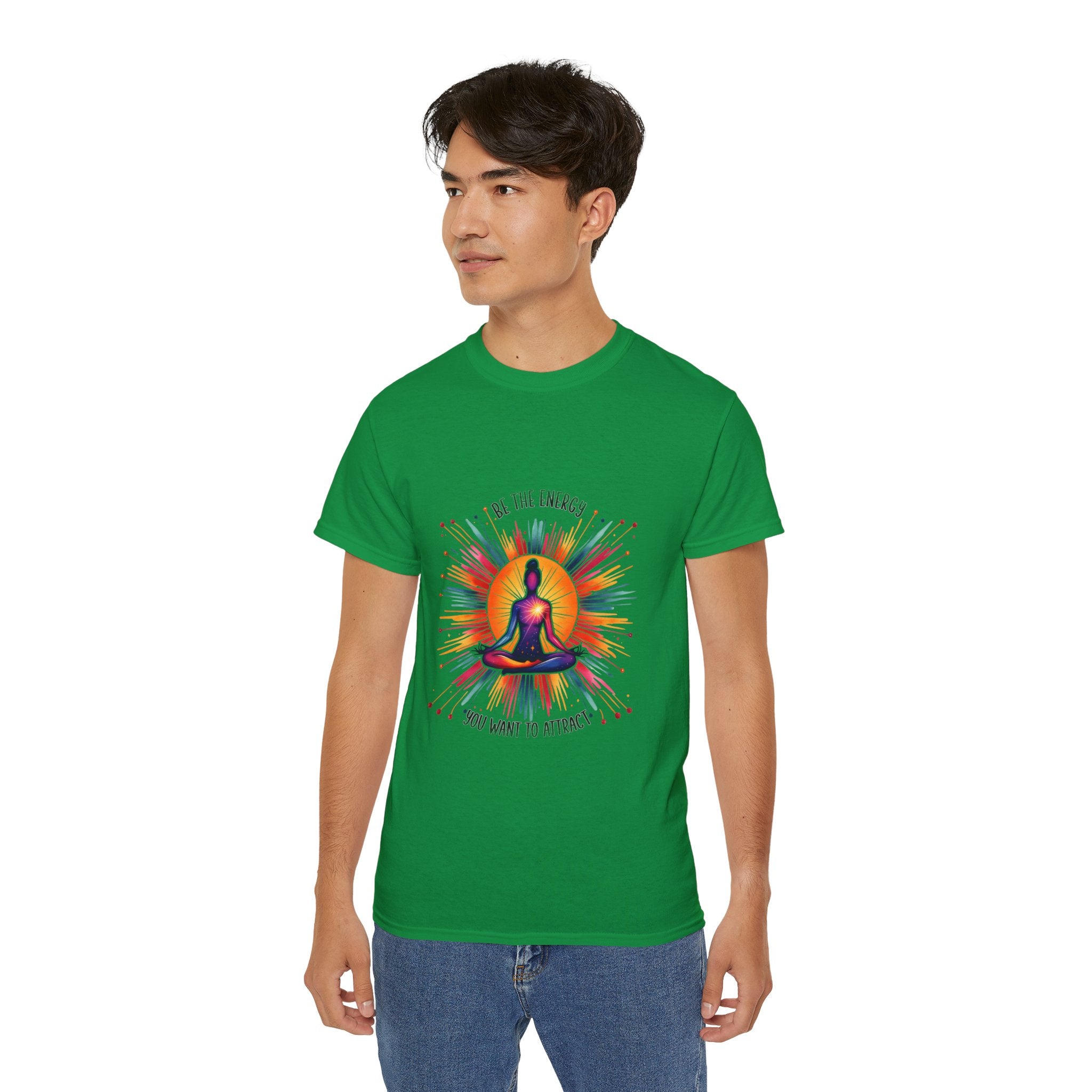 Yoga t-shirt, Meditation t-shirt, Be the Energy T-shirt