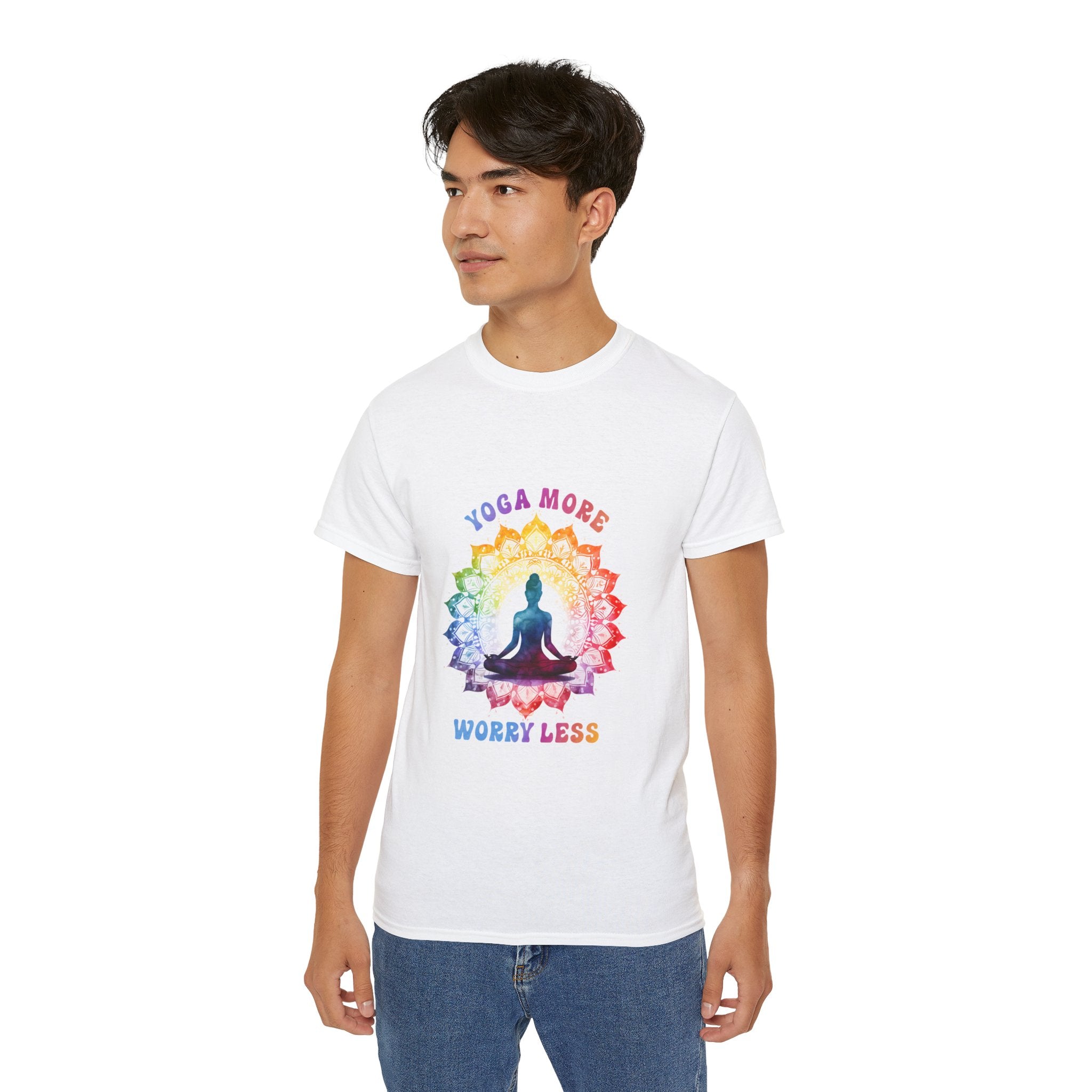 T-shirt yoga, t-shirt meditazione, t-shirt Yoga More